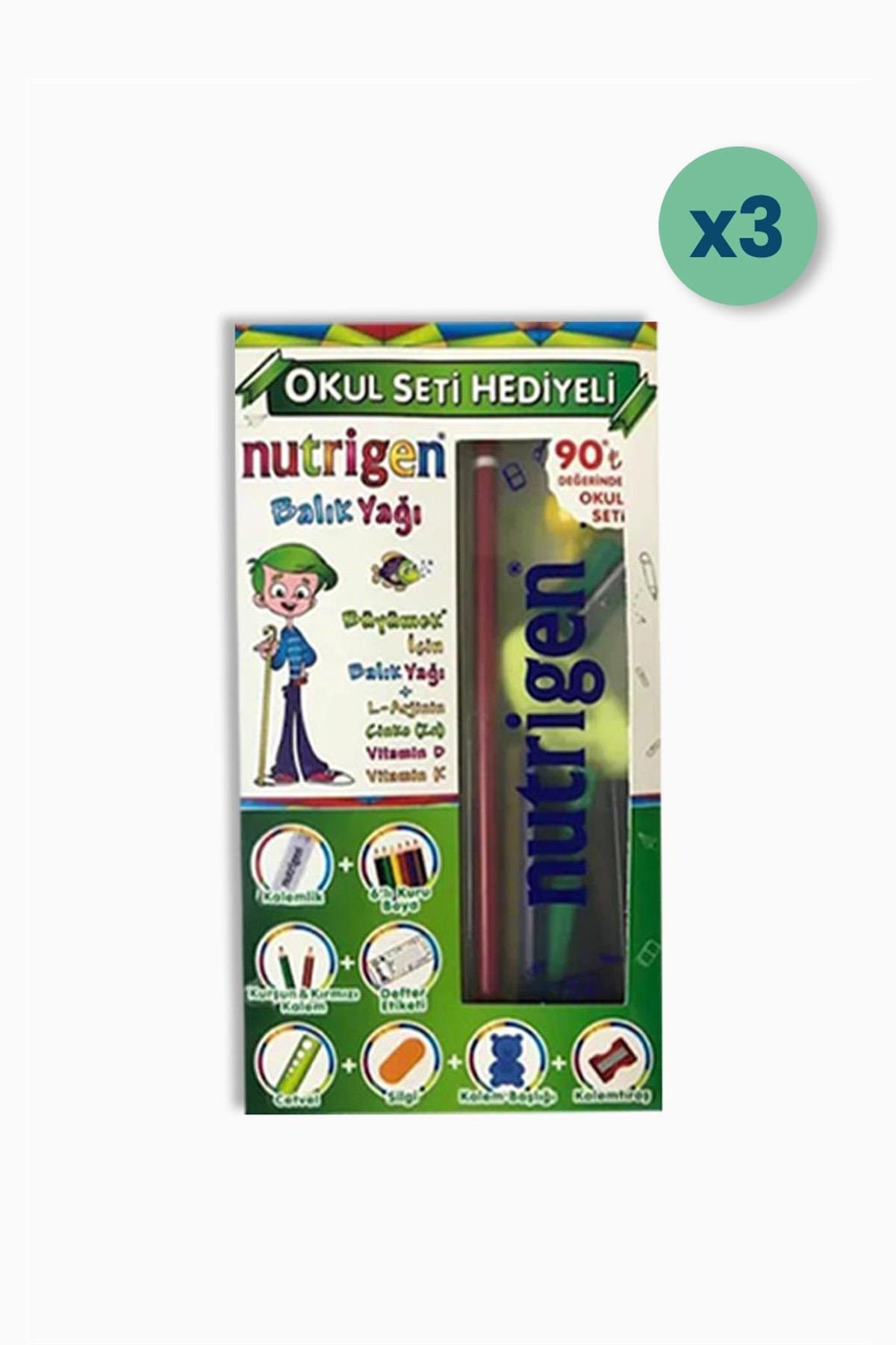 Nutrigen Balık Yağı Şurup 200 ml 3'lü