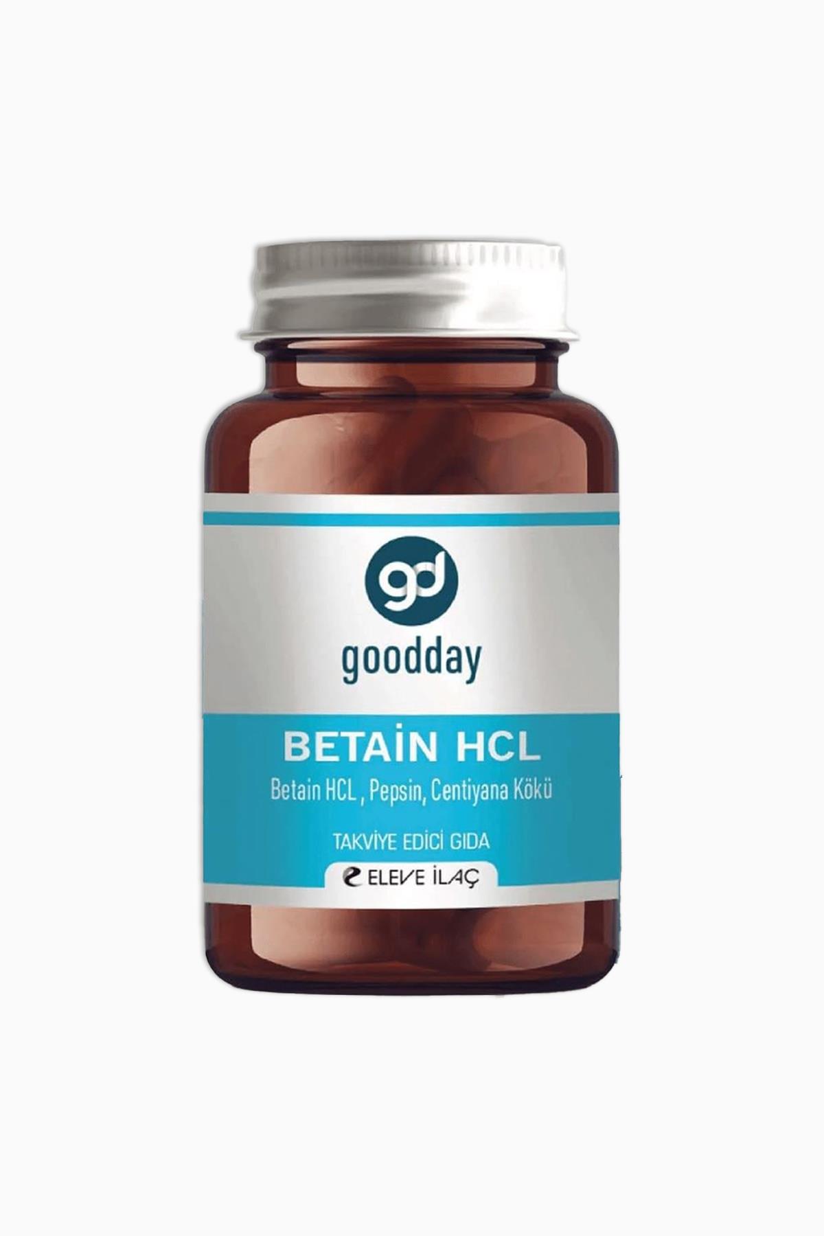 Goodday Betain HCL Pepsin 60 Kapsül