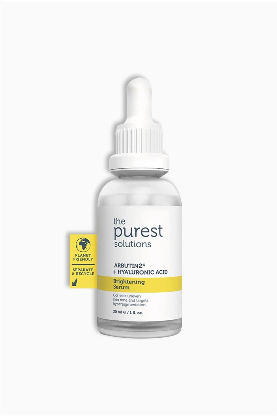 The Purest Solutions Arbutin Leke Giderici ve Cilt Tonu Eşitleyici Cilt Bakım Serumu 30 ml