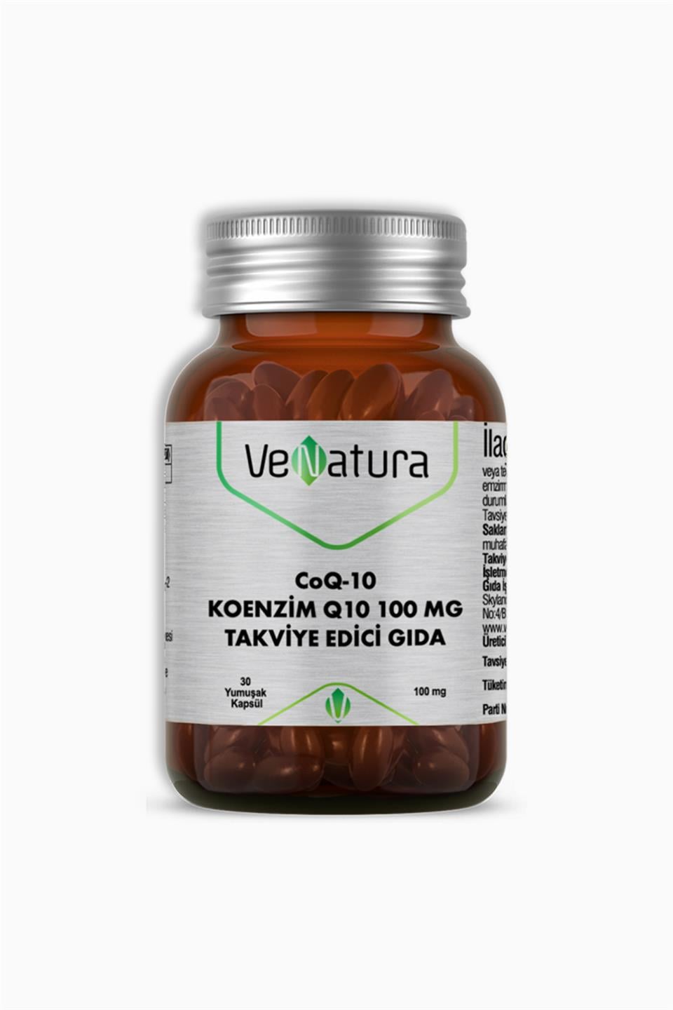 Venatura Koenzim Q10 30 Yumuşak Kapsül