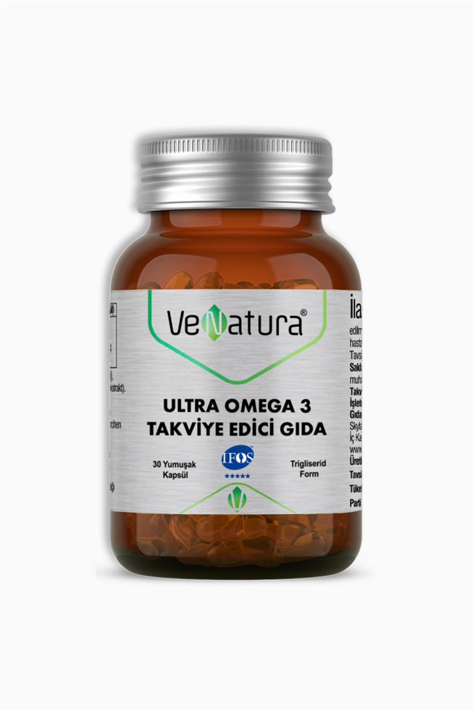Venatura Omega-3 1600 mg 30 Kapsül