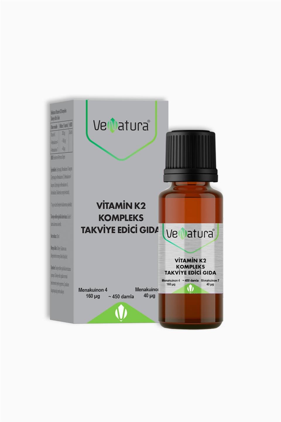 Venatura Vitamin K2 Kompleks Damla 20 ml