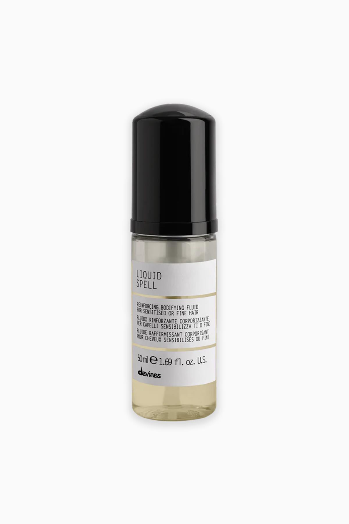 Davines Liquid Spell Yıpranmış İnce Telli Saçlar İçin Dolgunlaştırıcı Güçlendirici Mini Losyon Köpük 50ml