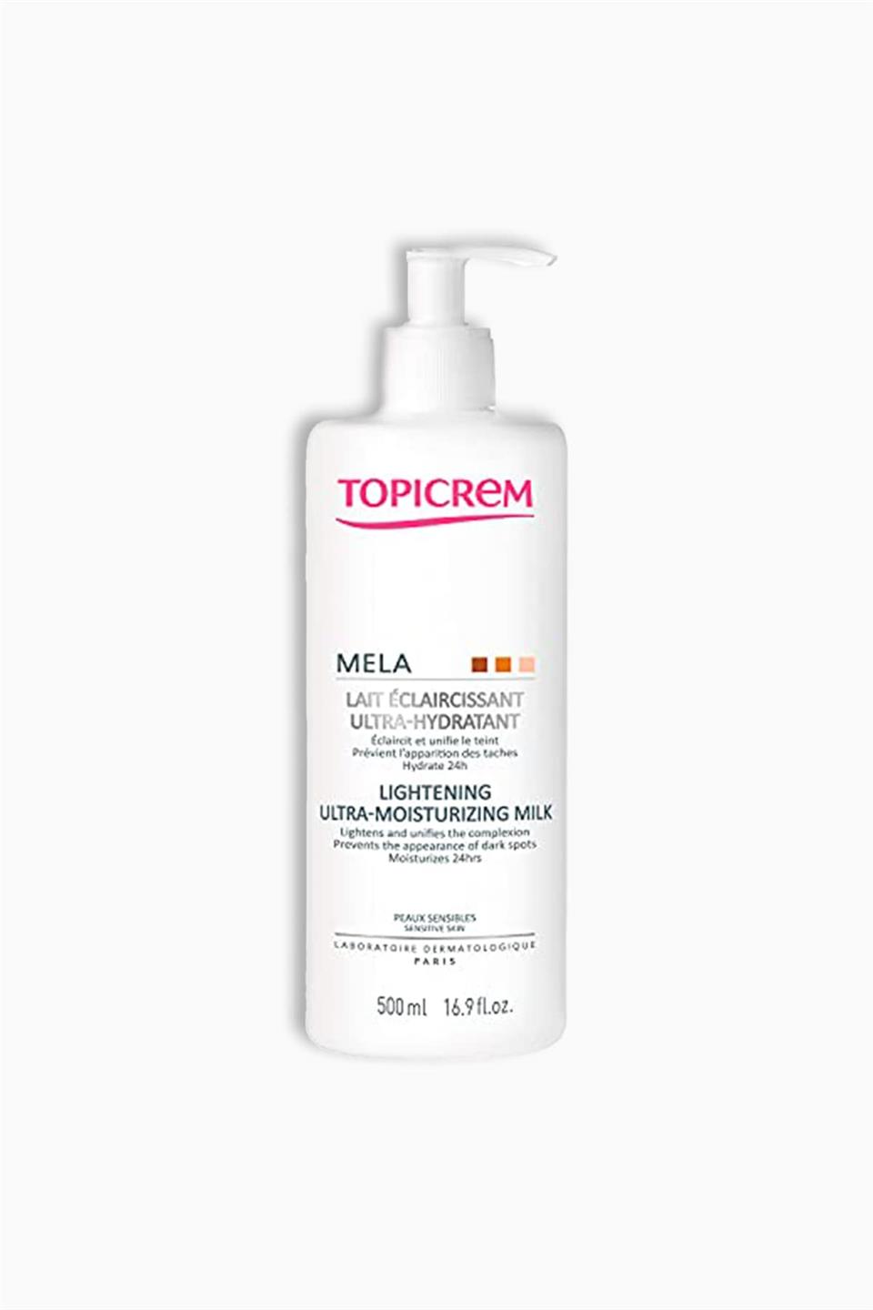 Topicrem Mela Lightening Ultra-Moisturizing Milk 500 ml