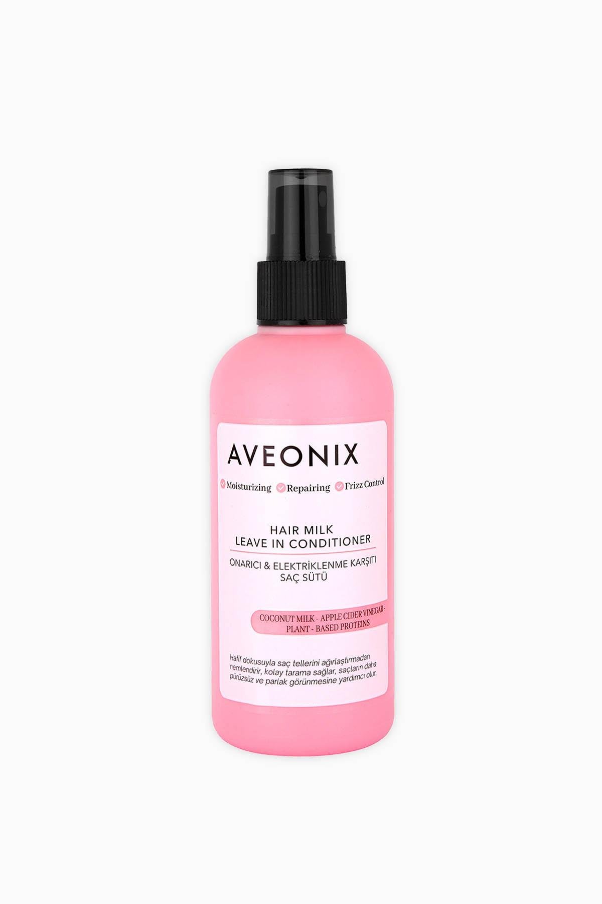 Aveonix Onarıcı ve Elektriklenme Karşıtı Saç Sütü 230 ml