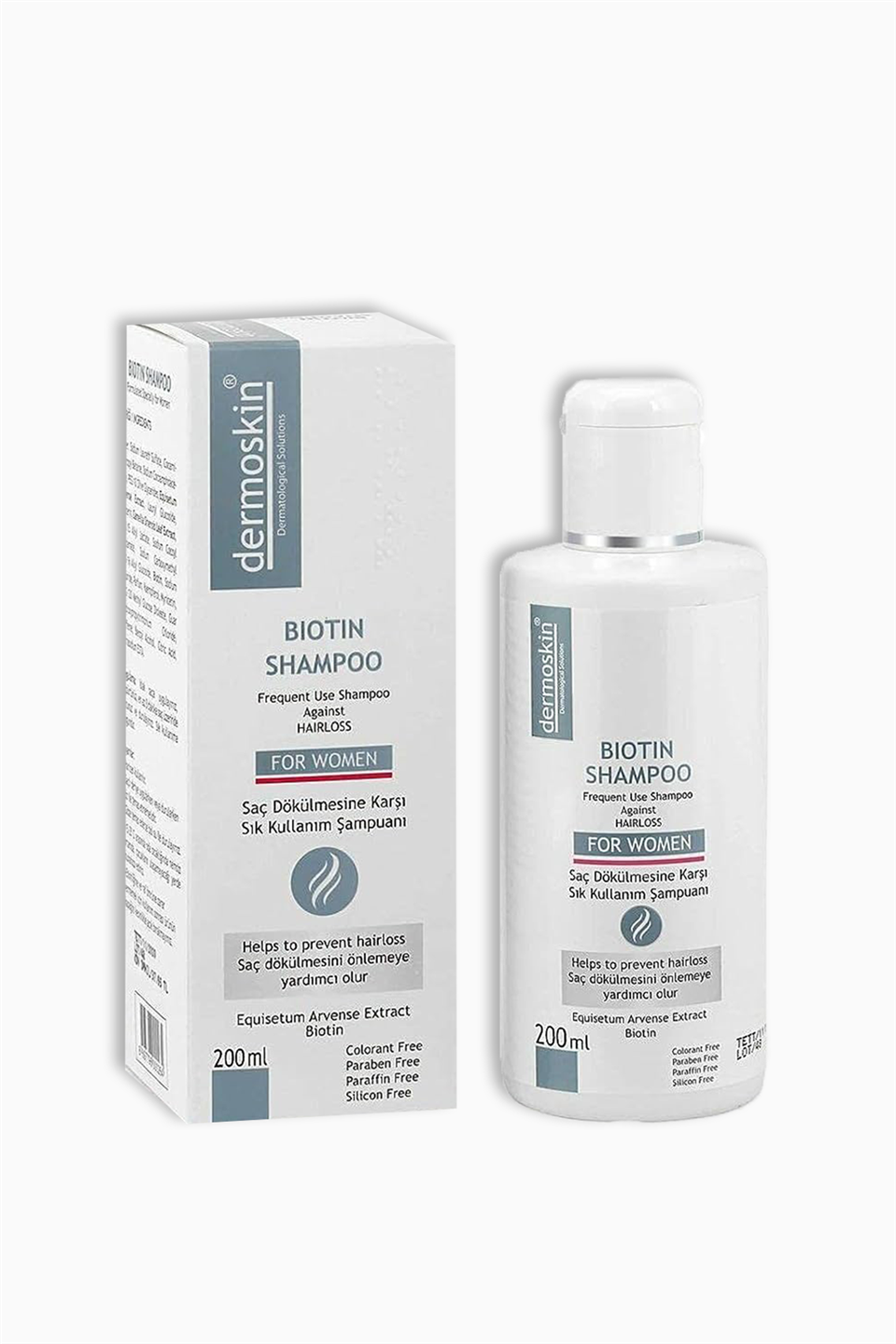 Dermoskin Biotin Şampuan Kadınlara Özel 200 Ml | Dermoskin | Dermoskin Biotin Şampuan Kadınlara Özel 200 Ml