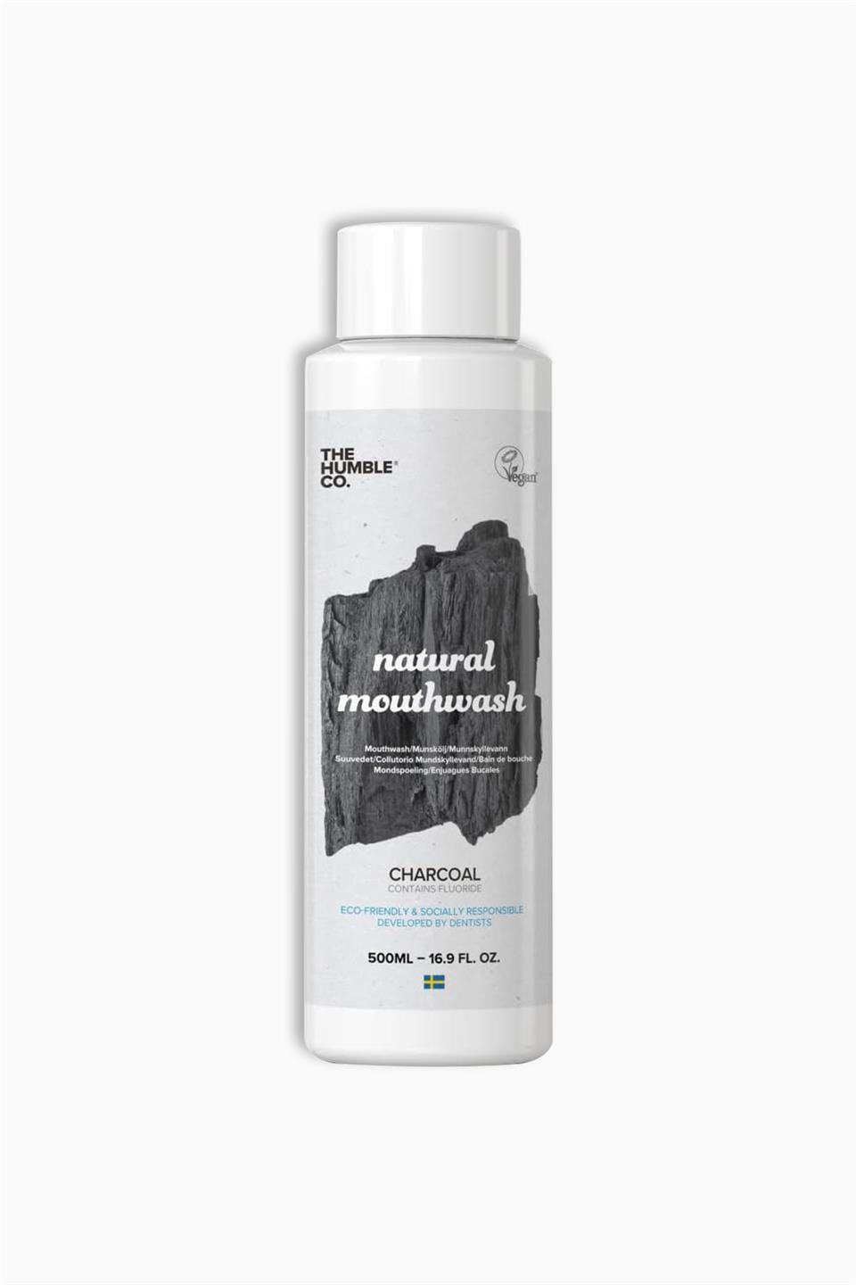 Humble Mouthwash Ağız Bakım Suyu Charcoal 500 ML