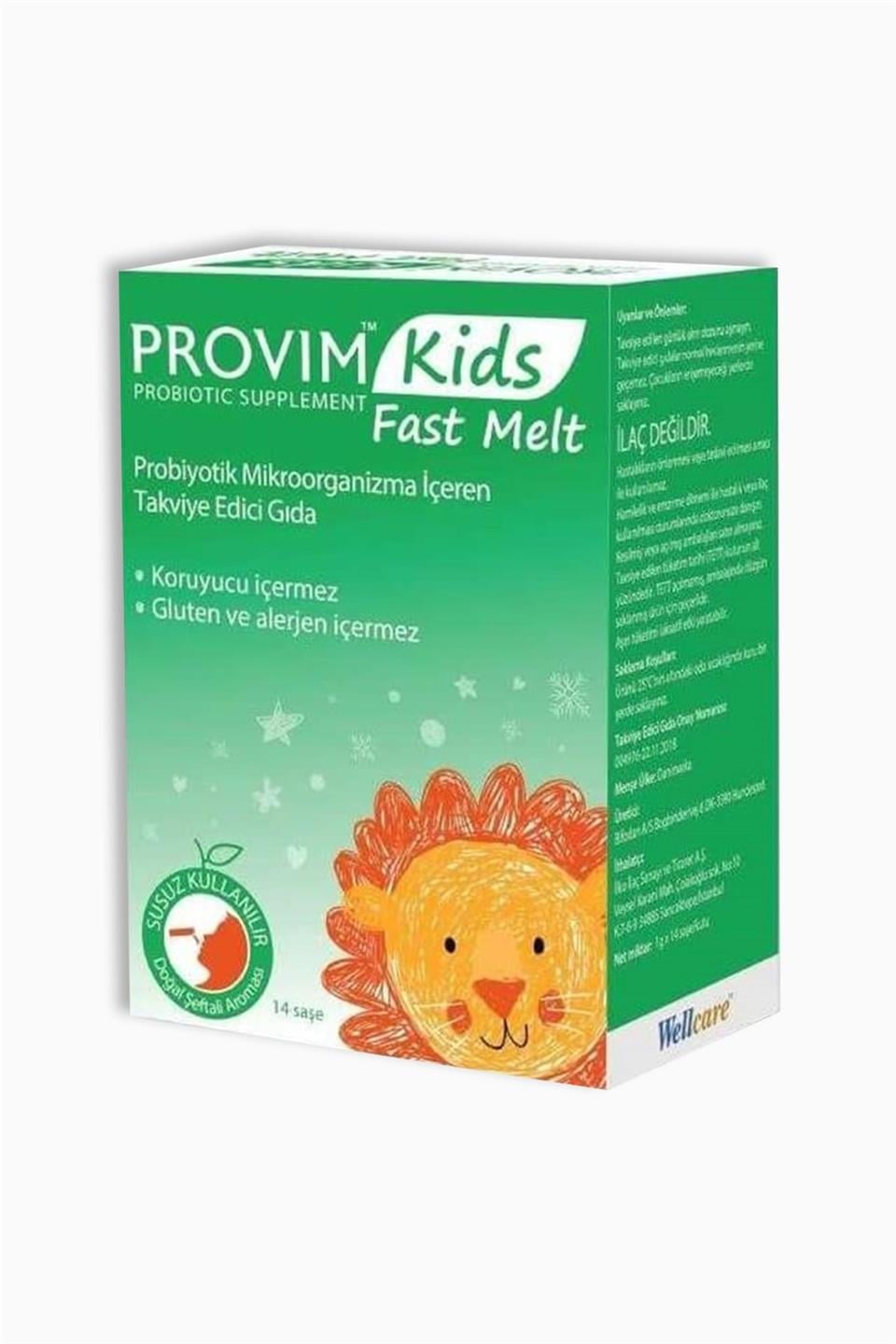 Provim Kids Fast Melt 14 Saşe