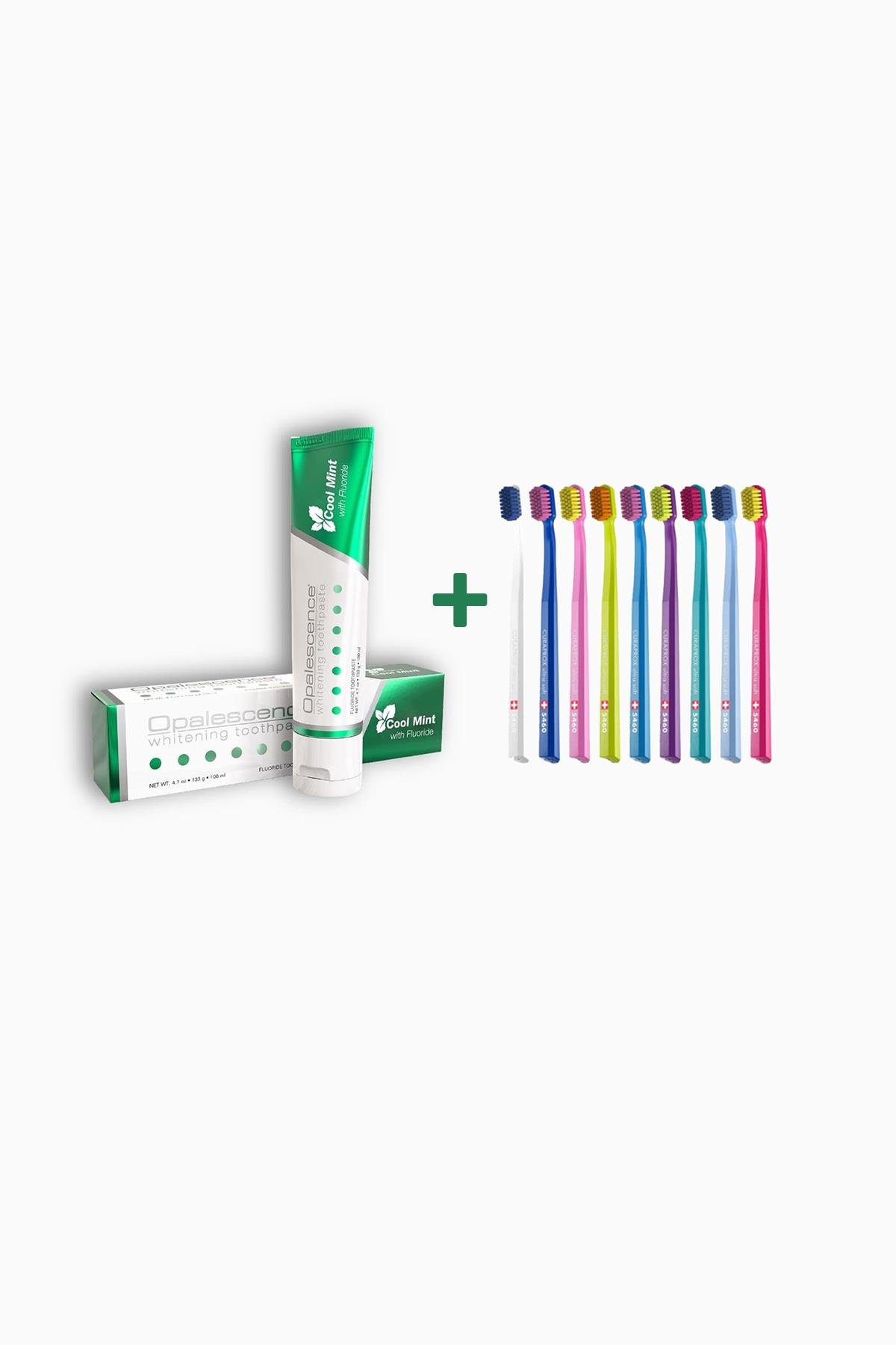 Curaprox 5460 Ultra Soft Unisex Diş Fırçası + Opalescence Beyazlatıcı Diş Macunu 133 gr