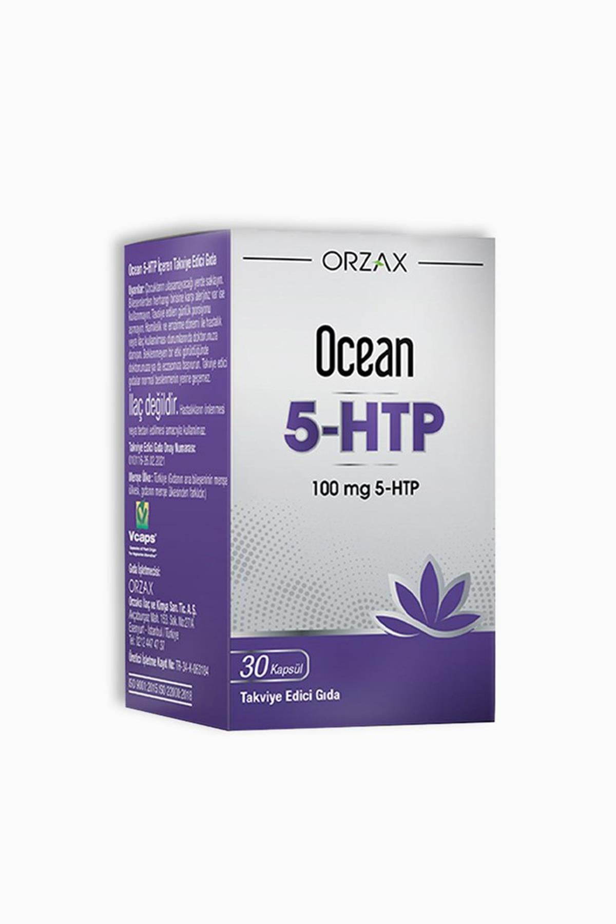 Ocean 5 htp 100 mg 30 Kapsül