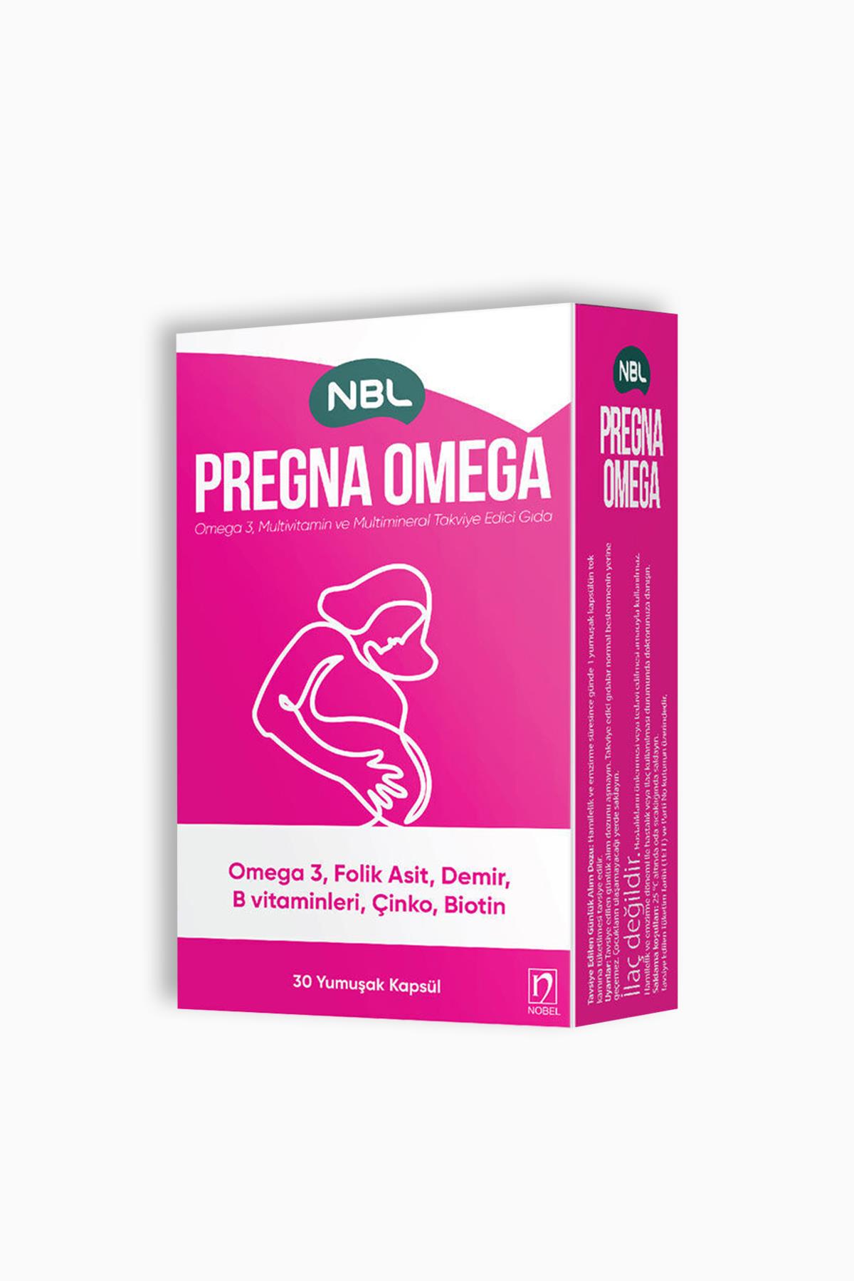 Nbl Pregna Omega 30 Kapsül