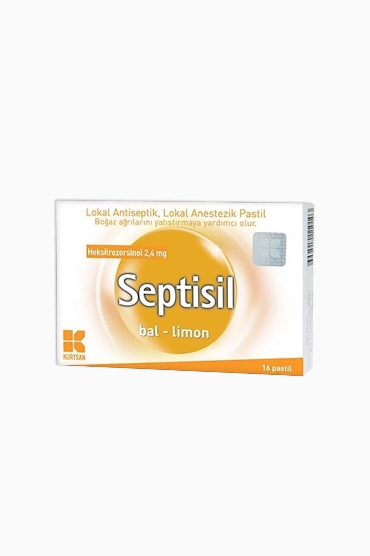 Septisil Bal Limon 16 Pastil