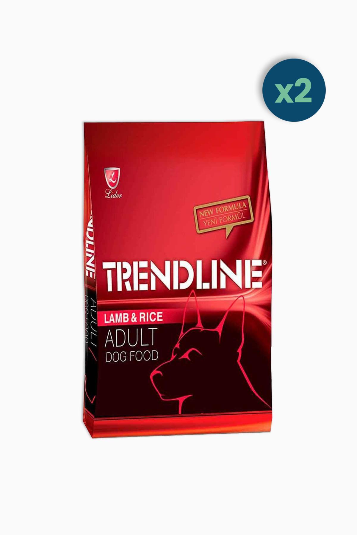 Trendline Kuzu Etli Yetişkin Kuru Köpek Maması 1 Kg 2 Adet