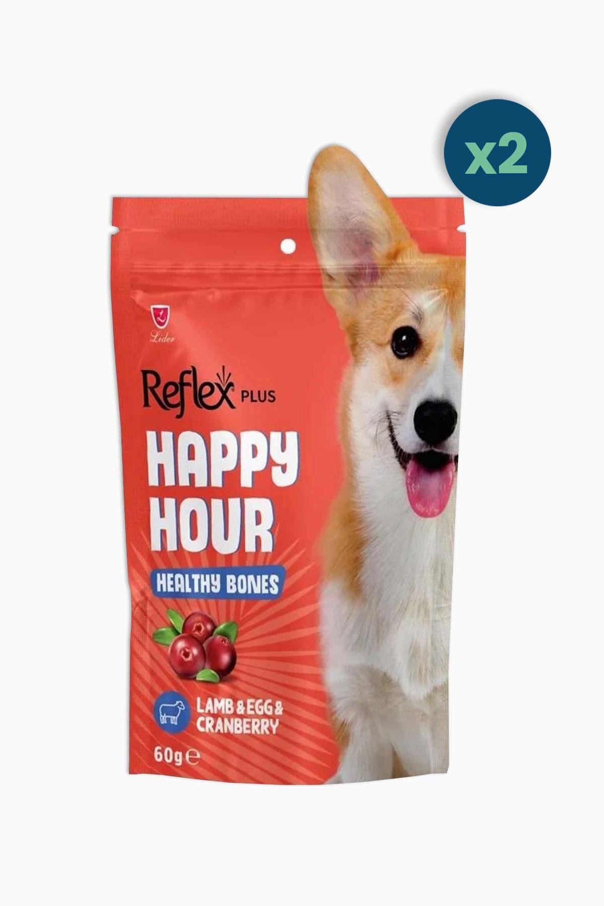 Reflex Happy Hour Sağlıklı Kemikler İçin Destekleyici Köpek Ödül Maması 60 G 2 Adet