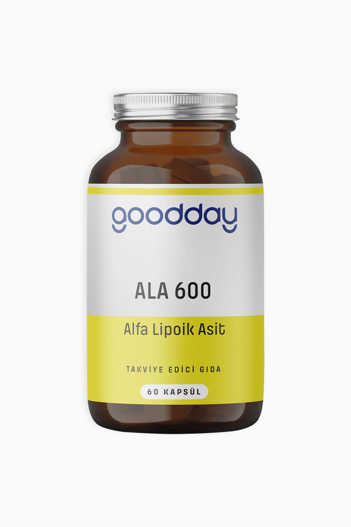 Goodday Alfa Lipoik Asit ALA600 60 Kapsül