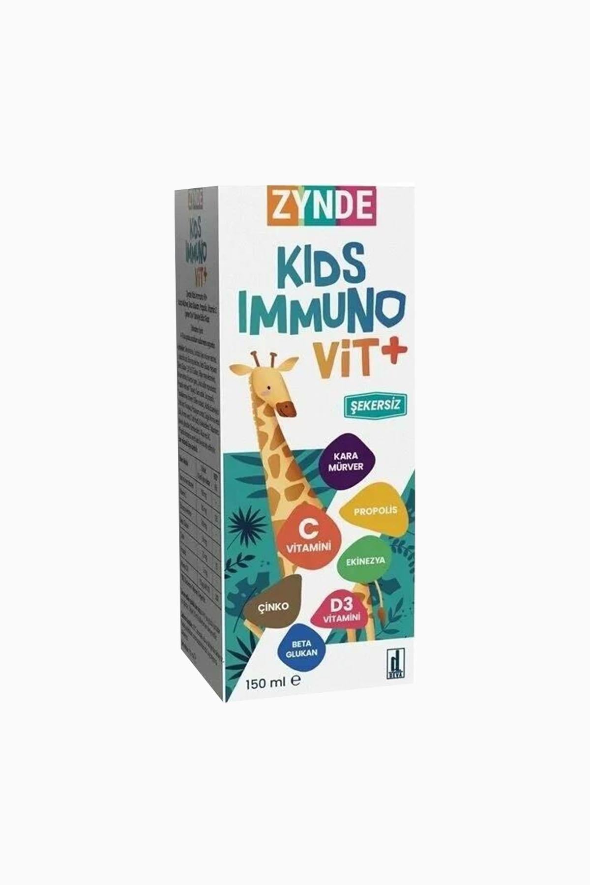 Zynde Kids Immuno Vit+ Şurup 150 ml
