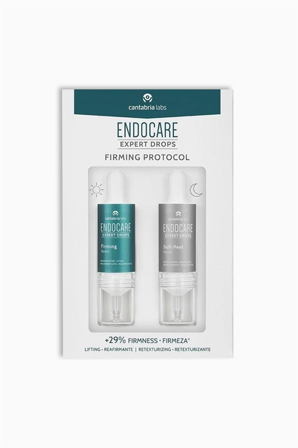 Endocare Firming Protocol Firming Serum 10 ml + Peeling Serum 10 ml | Heliocare | Endocare Firming Protocol Firming Serum 10 ml + Peeling Serum 10 ml