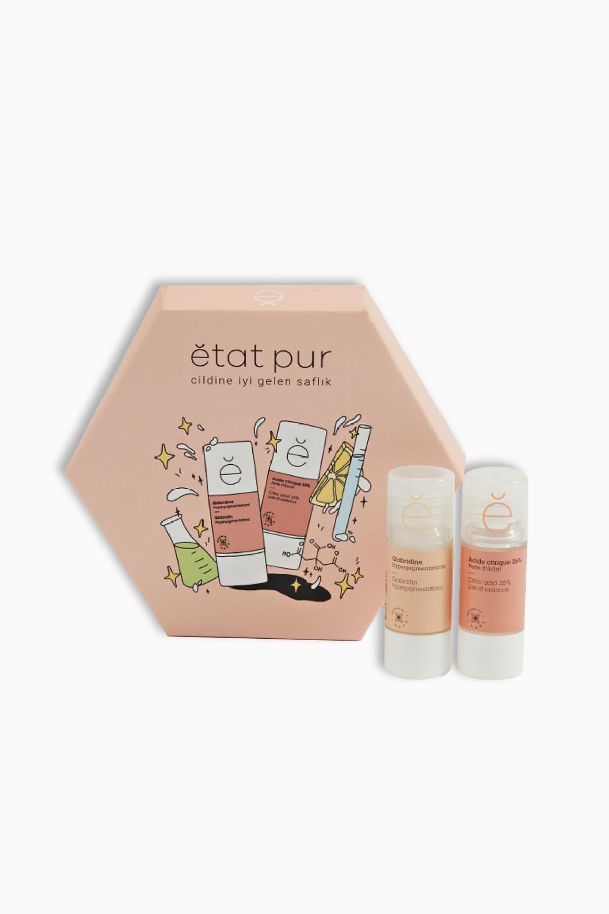 Etat Pur Leke Karşıtı İkili Kofre - Glabridine 15 ml + Acide Citrique 15 ml | Etat Pur | Etat Pur Leke Karşıtı İkili Kofre - Glabridine 15 ml + Acide Citrique 15 ml