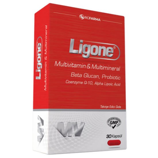 Ligone Beta Glucan Probiotic Multivitamin 30 Kapsül