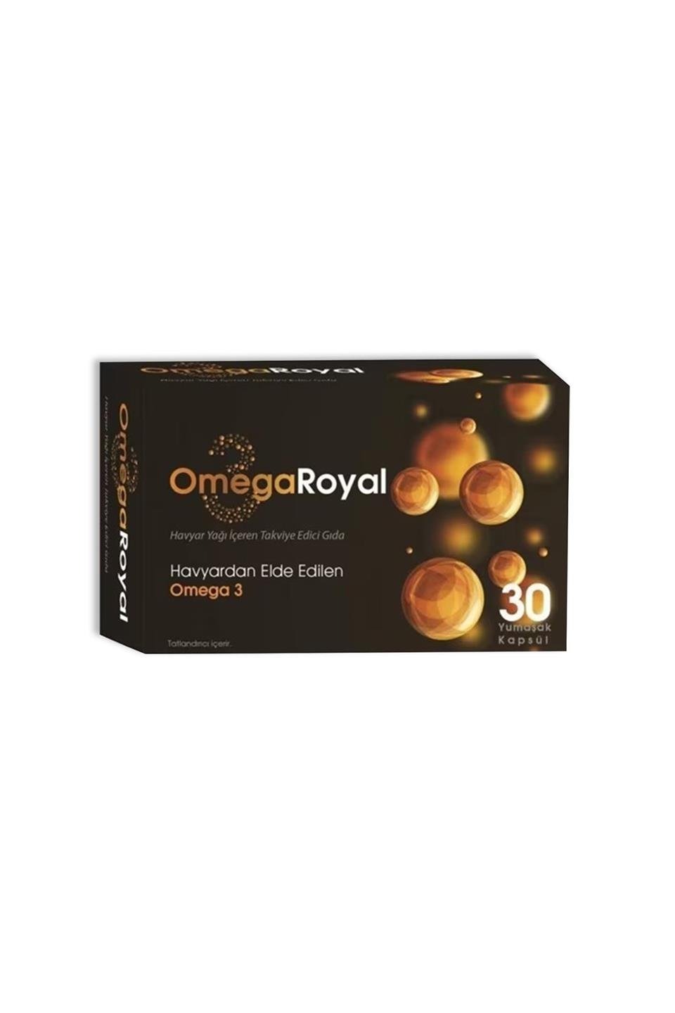 Omega Royal Hayvar Balık Yağı 30 Kapsül