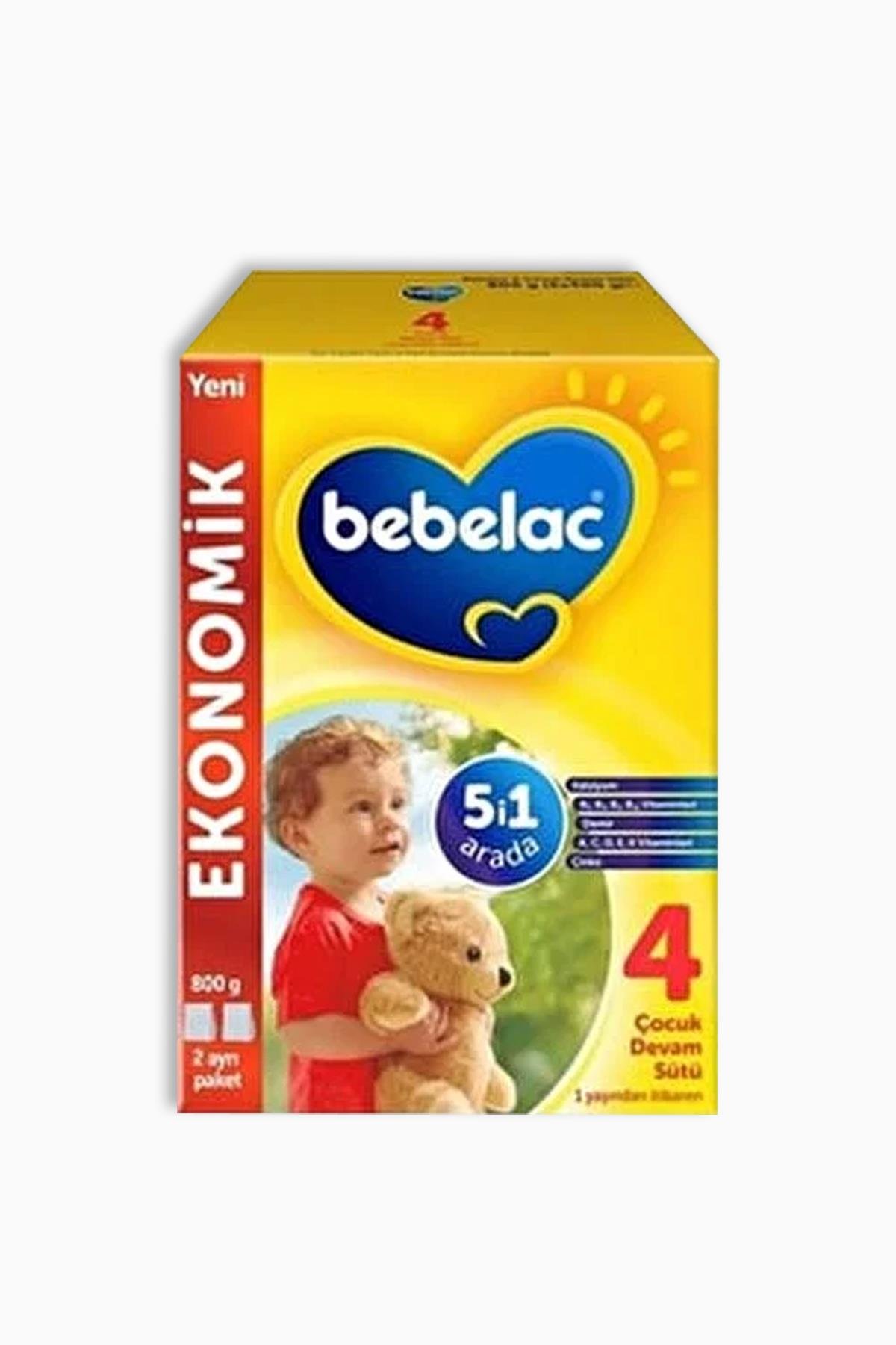 Bebelac 4 Çocuk Devam Sütü 1 Yaş+ 800 gr