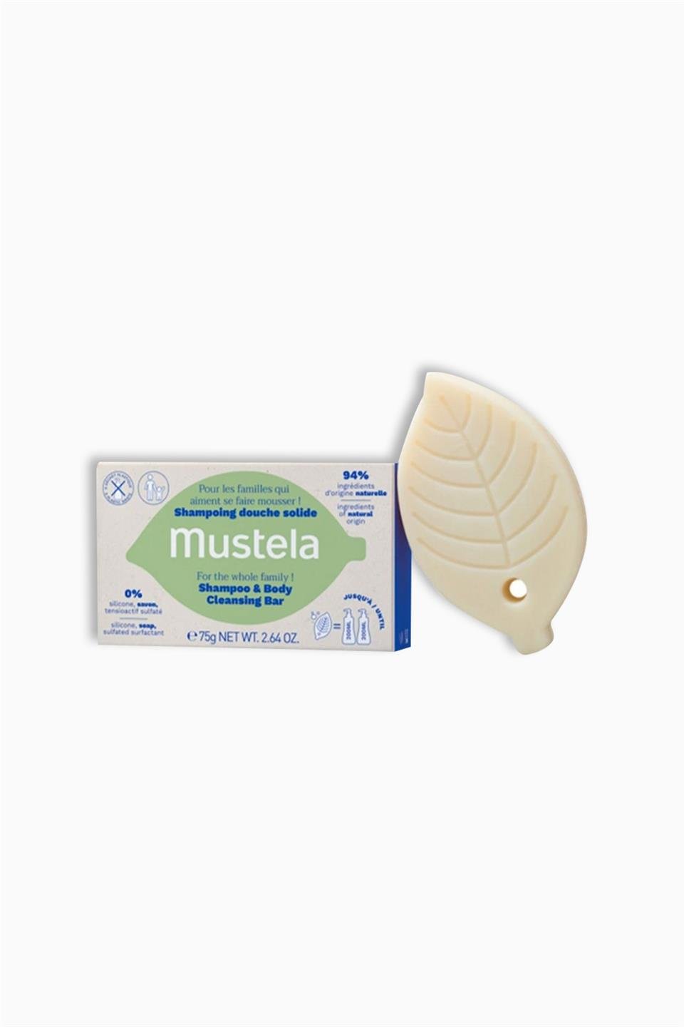 Mustela Şampuan & Vücut Temizleme Barı 75 Gr