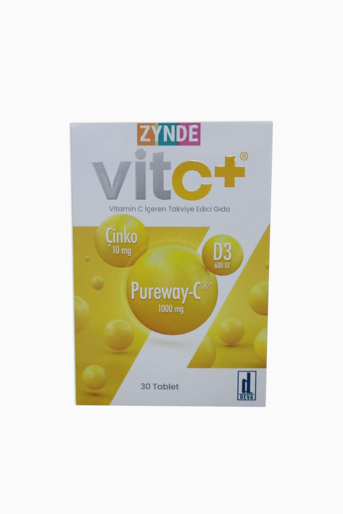 Zynde Vit C+ 30 Tablet