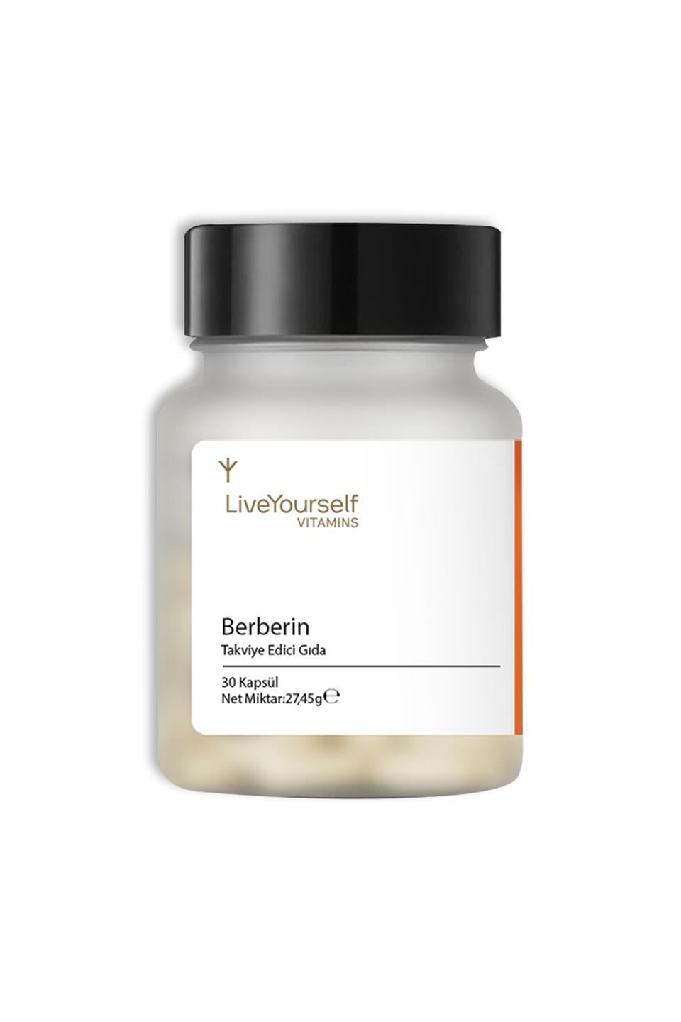 Live Yourself Vitamin Berberin 30 Kapsül