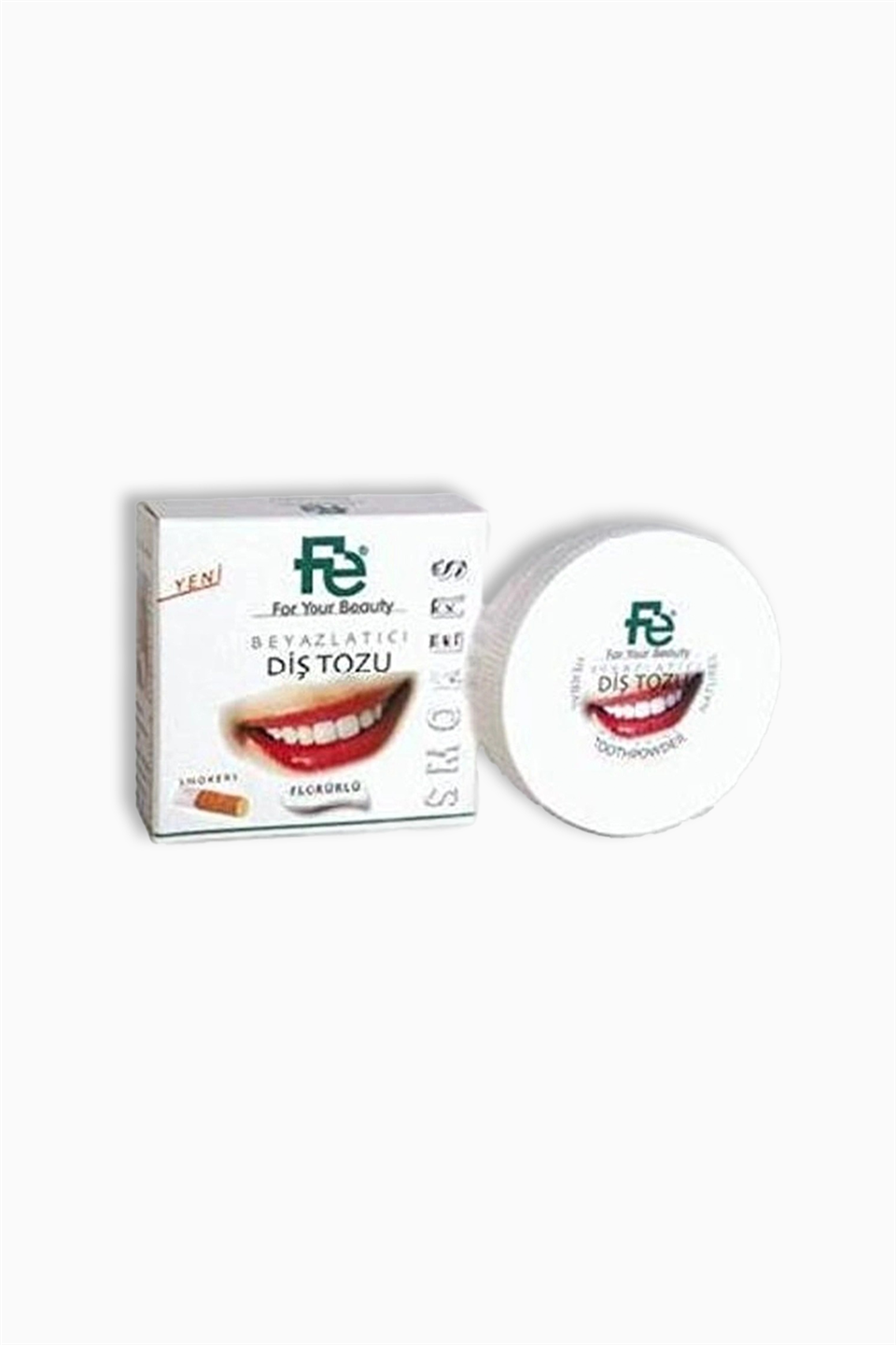 Fe Sigara İçenler İçin Naneli Diş Tozu - Fe - Fe Sigara İçenler İçin Naneli Diş Tozu