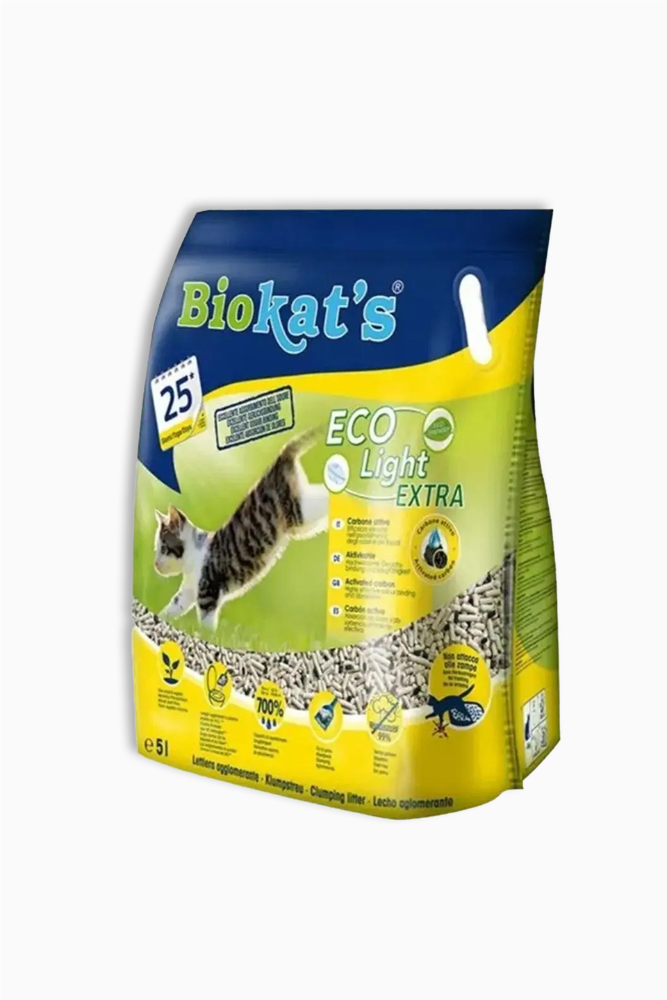 Gimcat Biokat'S Eco Light Extra Kedi Kumu 5Lt | Keypet | Gimcat Biokat'S Eco Light Extra Kedi Kumu 5Lt