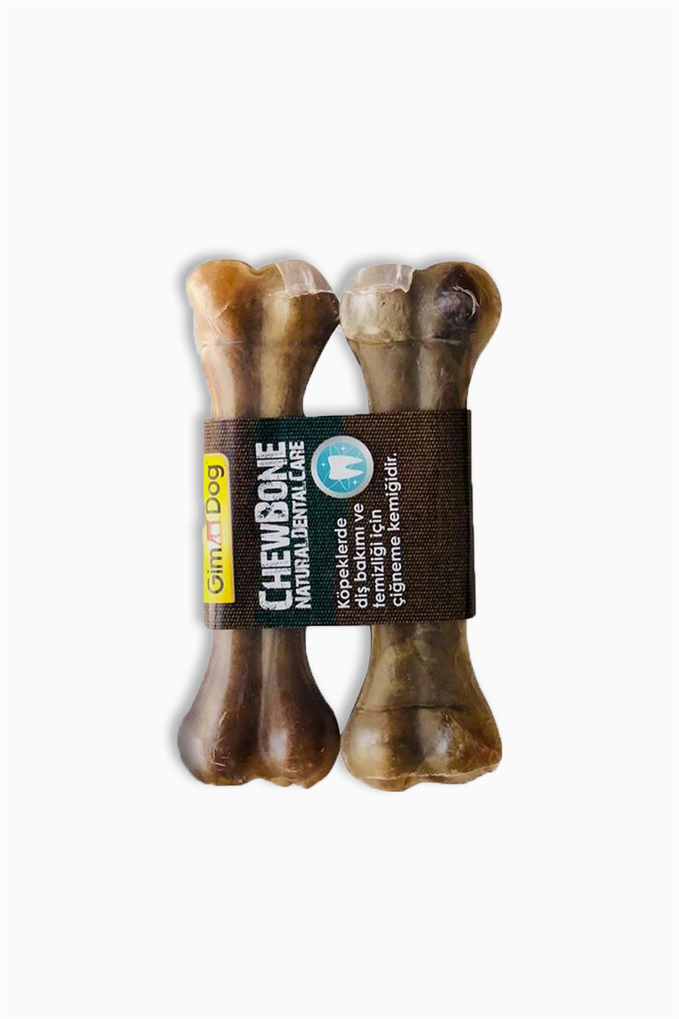 Gimdog Mordimi Press Kemik 5,5'' 2'Li Natural | Keypet | Gimdog Mordimi Press Kemik 5,5'' 2'Li Natural