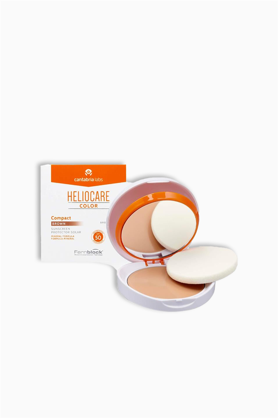Heliocare Advanced Compact Brown SPF50 10 gr | Heliocare | Heliocare Advanced Compact Brown SPF50 10 gr