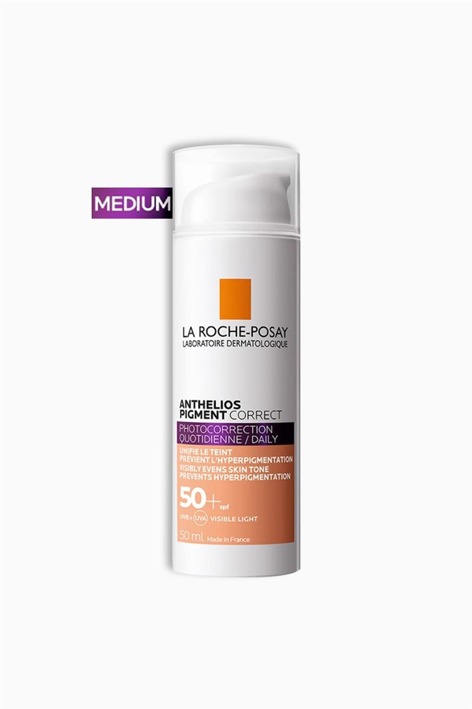 La Roche Posay Anthelios Pigment Correct SPF50 50 ml - Medium | La Roche Posay | La Roche Posay Anthelios Pigment Correct SPF50 50 ml - Medium