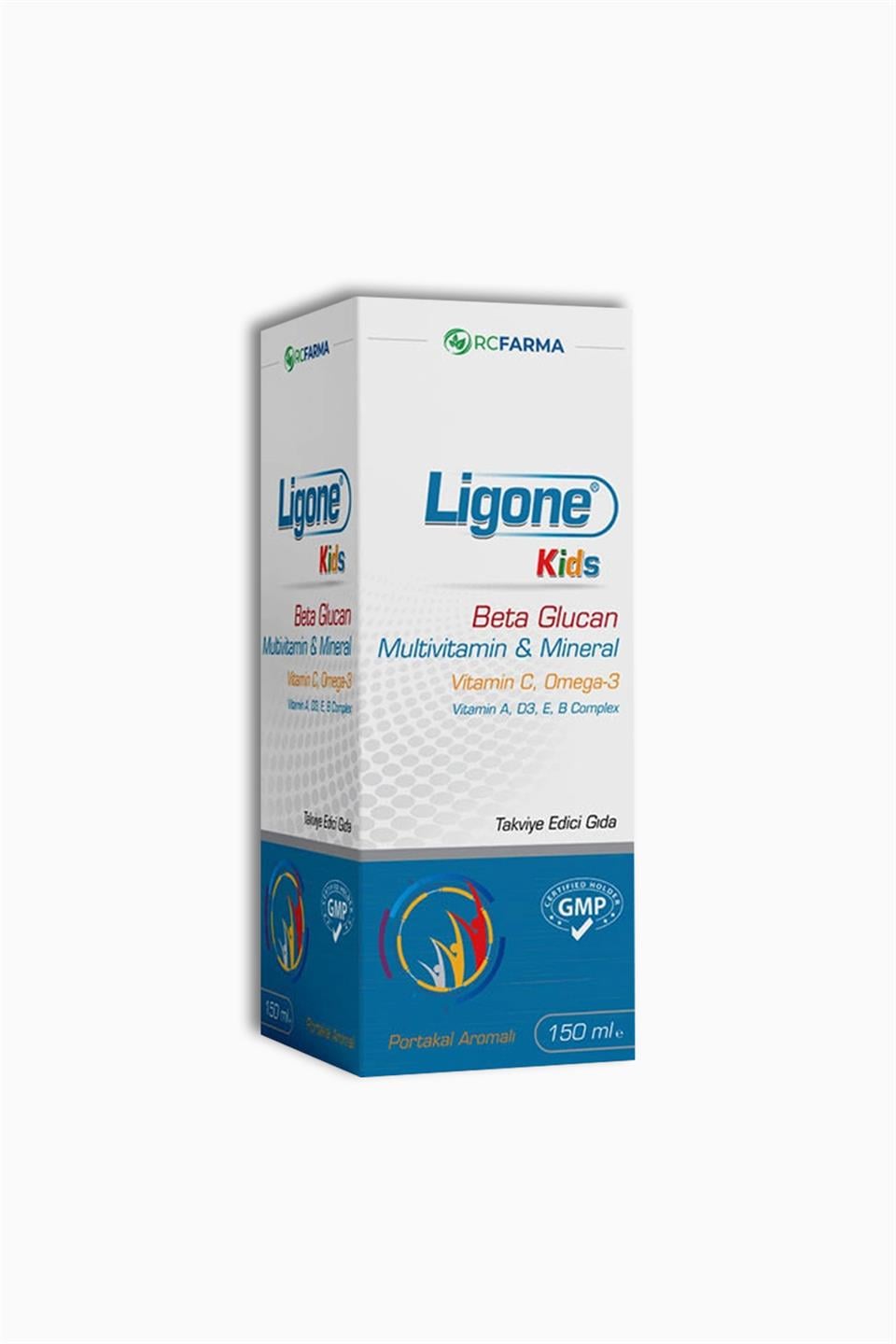 Ligone Kids Multivitamin Şurup 150 ml | RC FARMA | Ligone Kids Multivitamin Şurup 150 ml