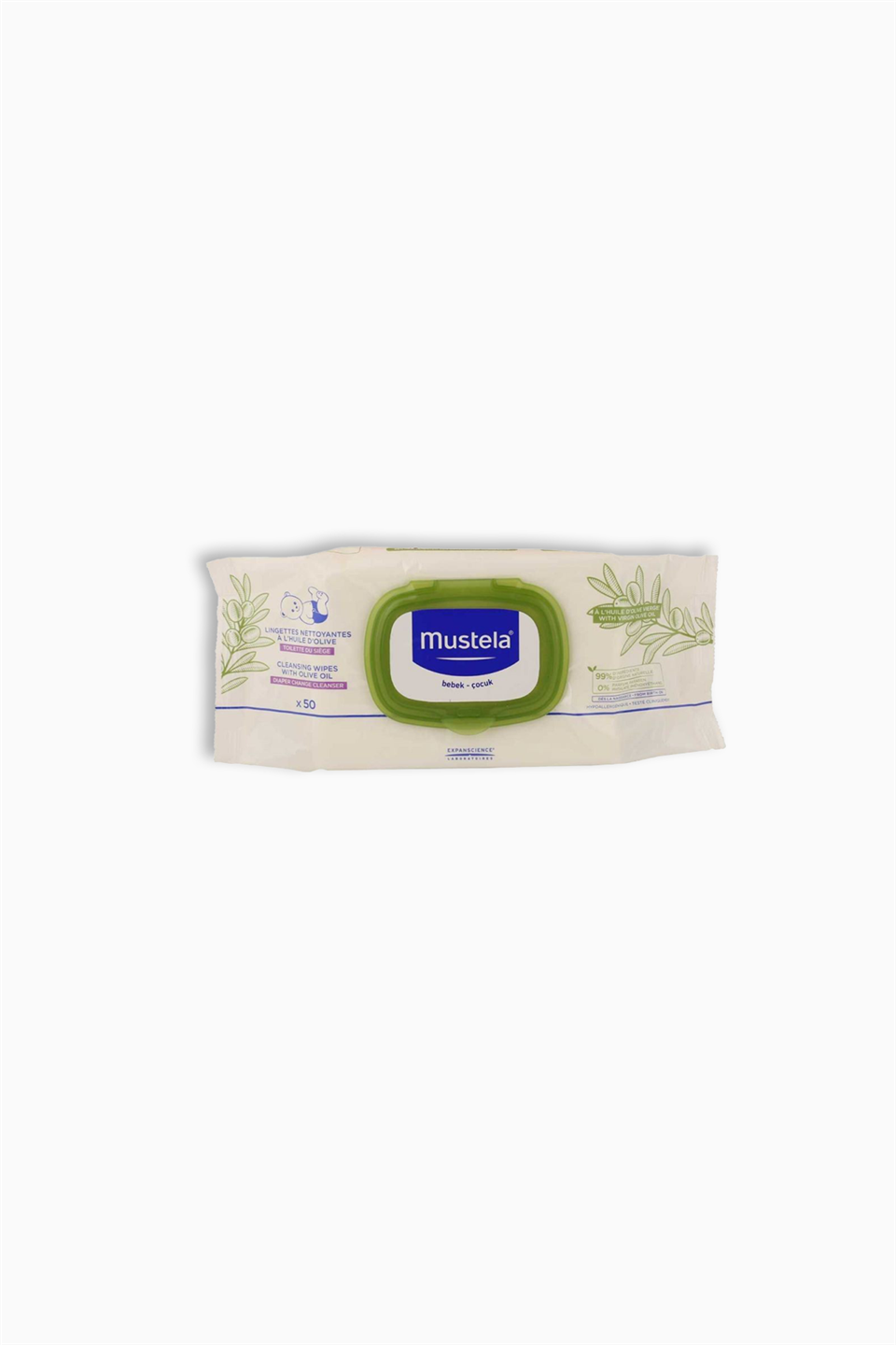 Mustela Cleansing Wipes Huile D'Olive Islak Mendil 50'li | Mustela | Mustela Cleansing Wipes Huile D'Olive Islak Mendil 50'li