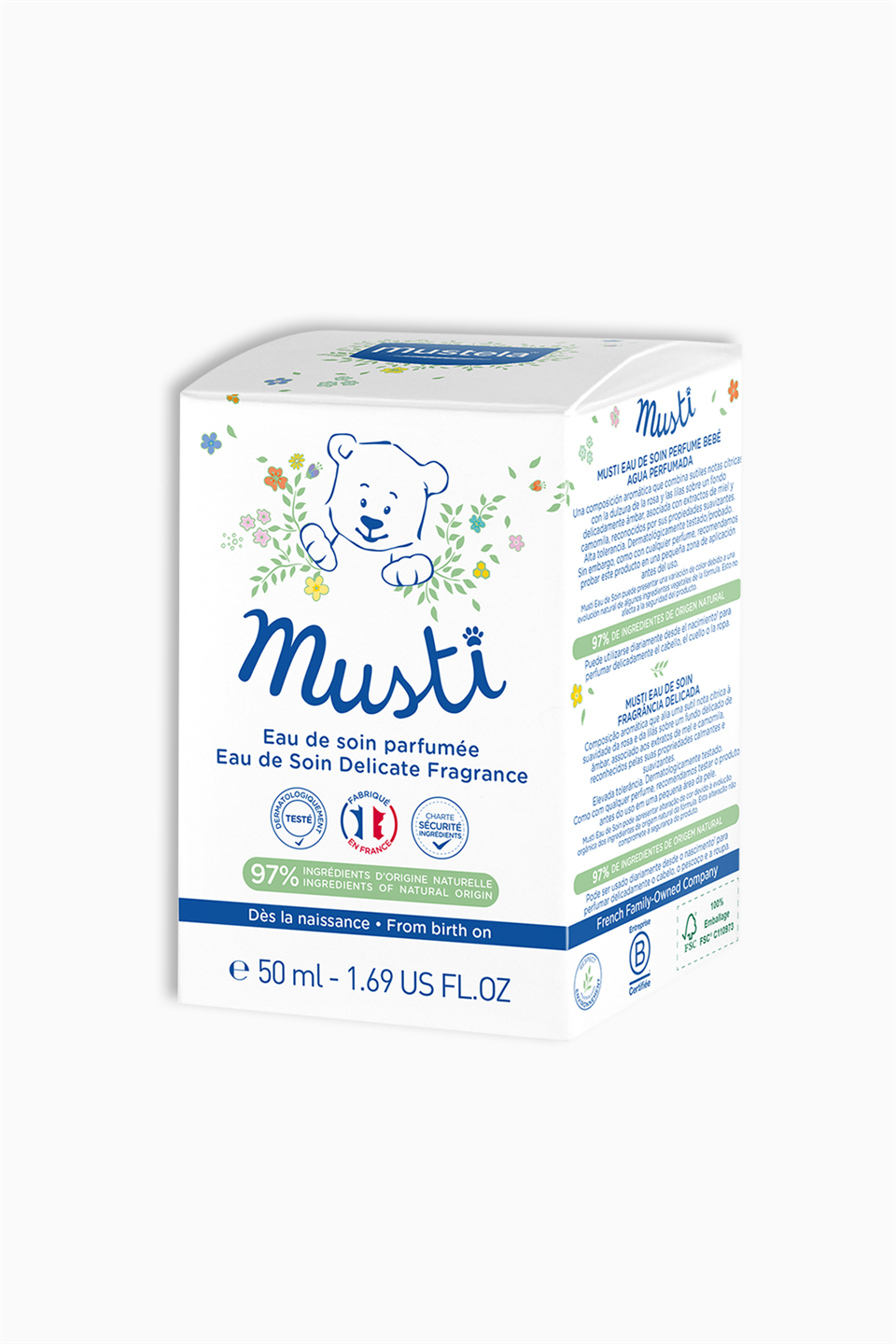 Mustela Musti Eau de Soin Alkolsüz Bebek Kokusu 50 ml | Mustela | Mustela Musti Eau de Soin Alkolsüz Bebek Kokusu 50 ml