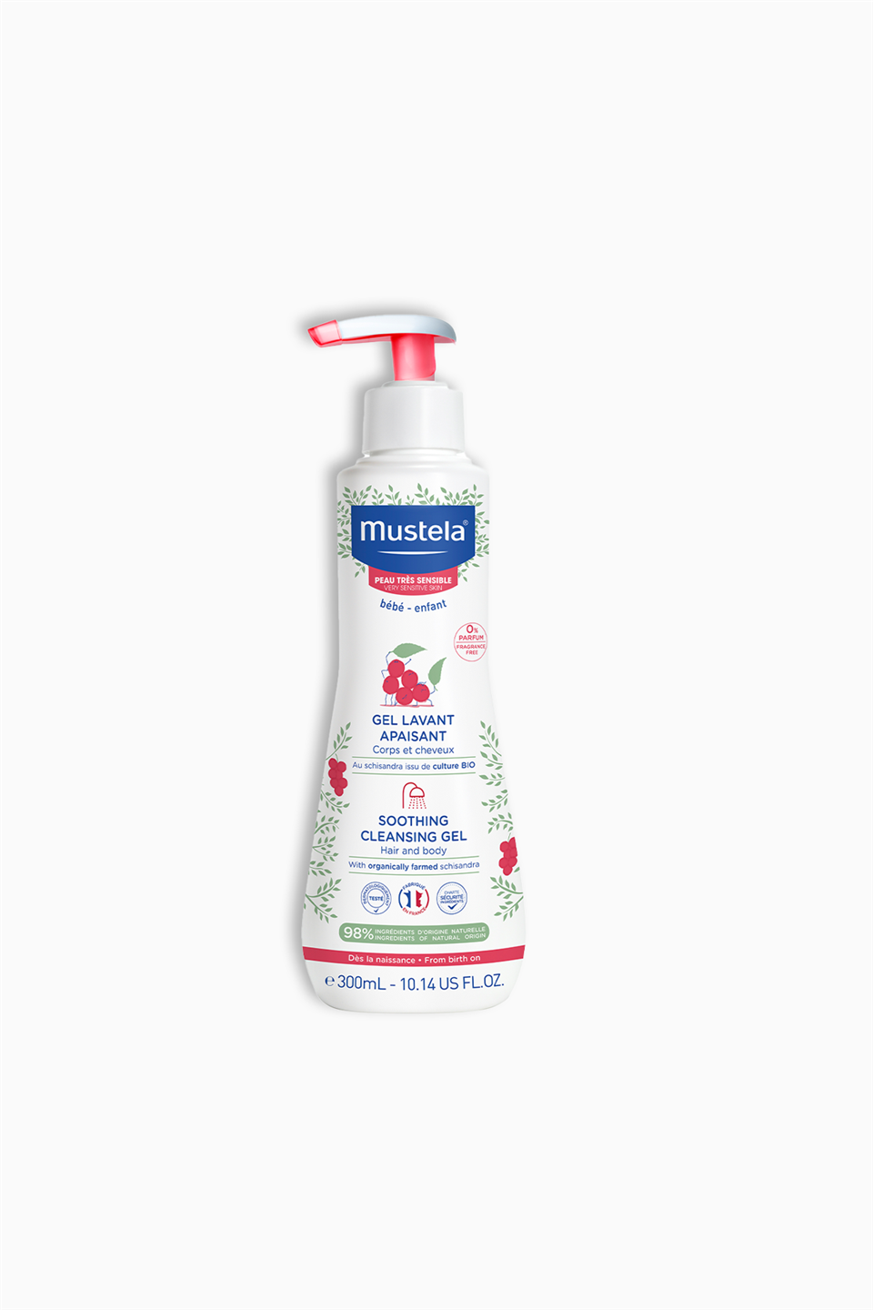 Mustela Soothing Cleansing Gel Hair And Body 300 ml - Hassas Ciltler | Mustela | Mustela Soothing Cleansing Gel Hair And Body 300 ml - Hassas Ciltler