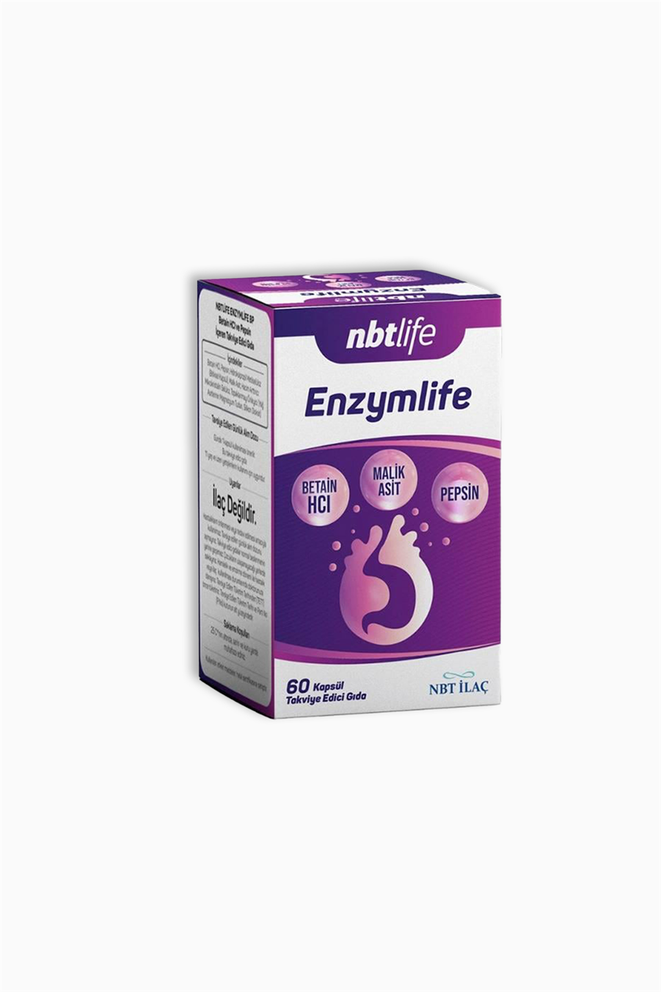 NBT Life Enzymlife 60 Kapsül | NBT | NBT Life Enzymlife 60 Kapsül