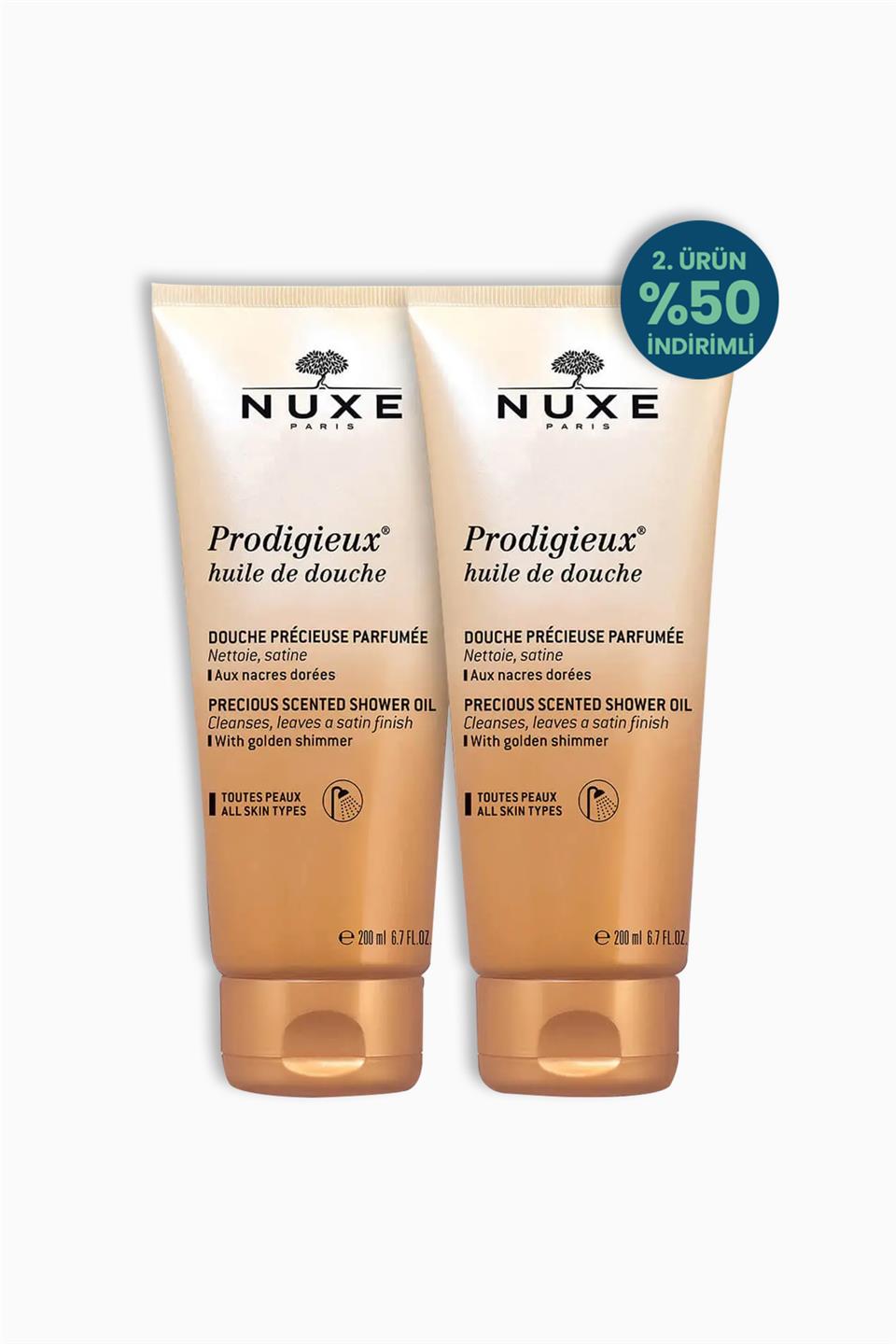Nuxe Prodigieux Duş Yağı 200 ml - İkincisi %50 İndirimli | Nuxe | Nuxe Prodigieux Duş Yağı 200 ml - İkincisi %50 İndirimli