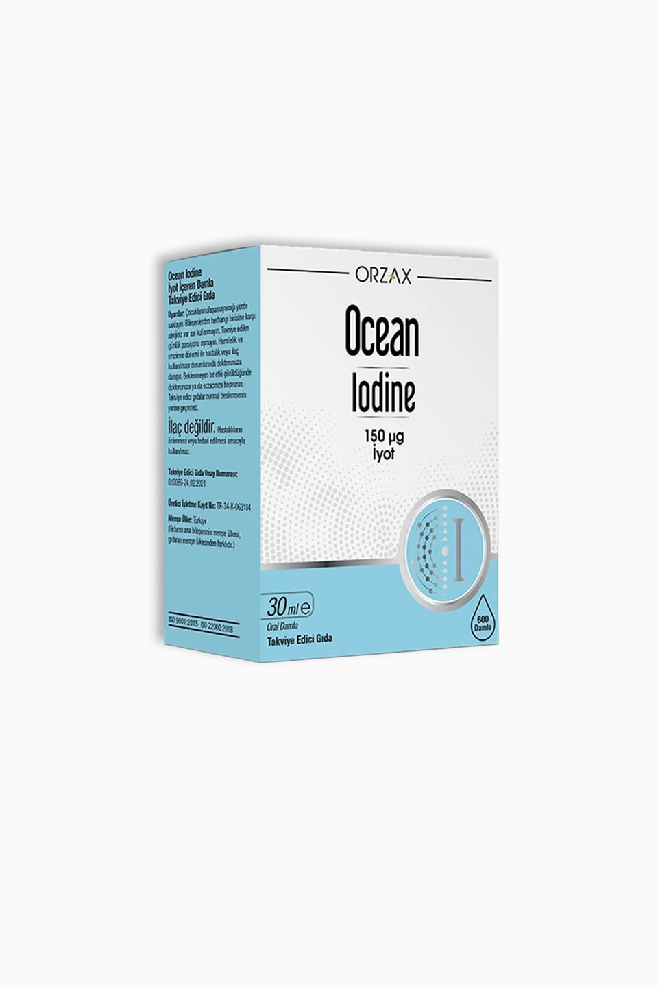 Ocean Iodine Damla 30 ml | Orzax | Ocean Iodine Damla 30 ml