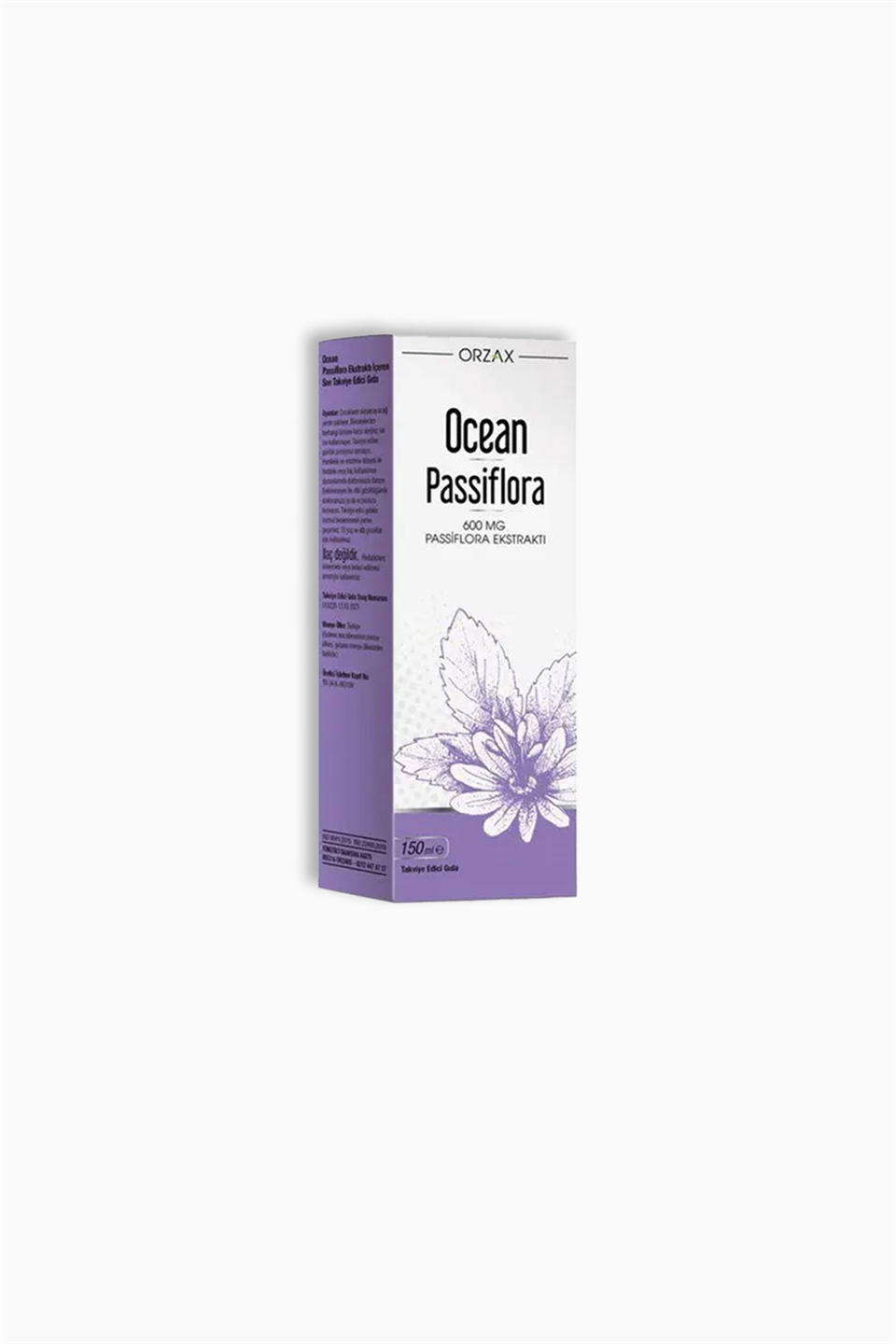 Ocean Passiflora Şurup 150 ml | Orzax | Ocean Passiflora Şurup 150 ml