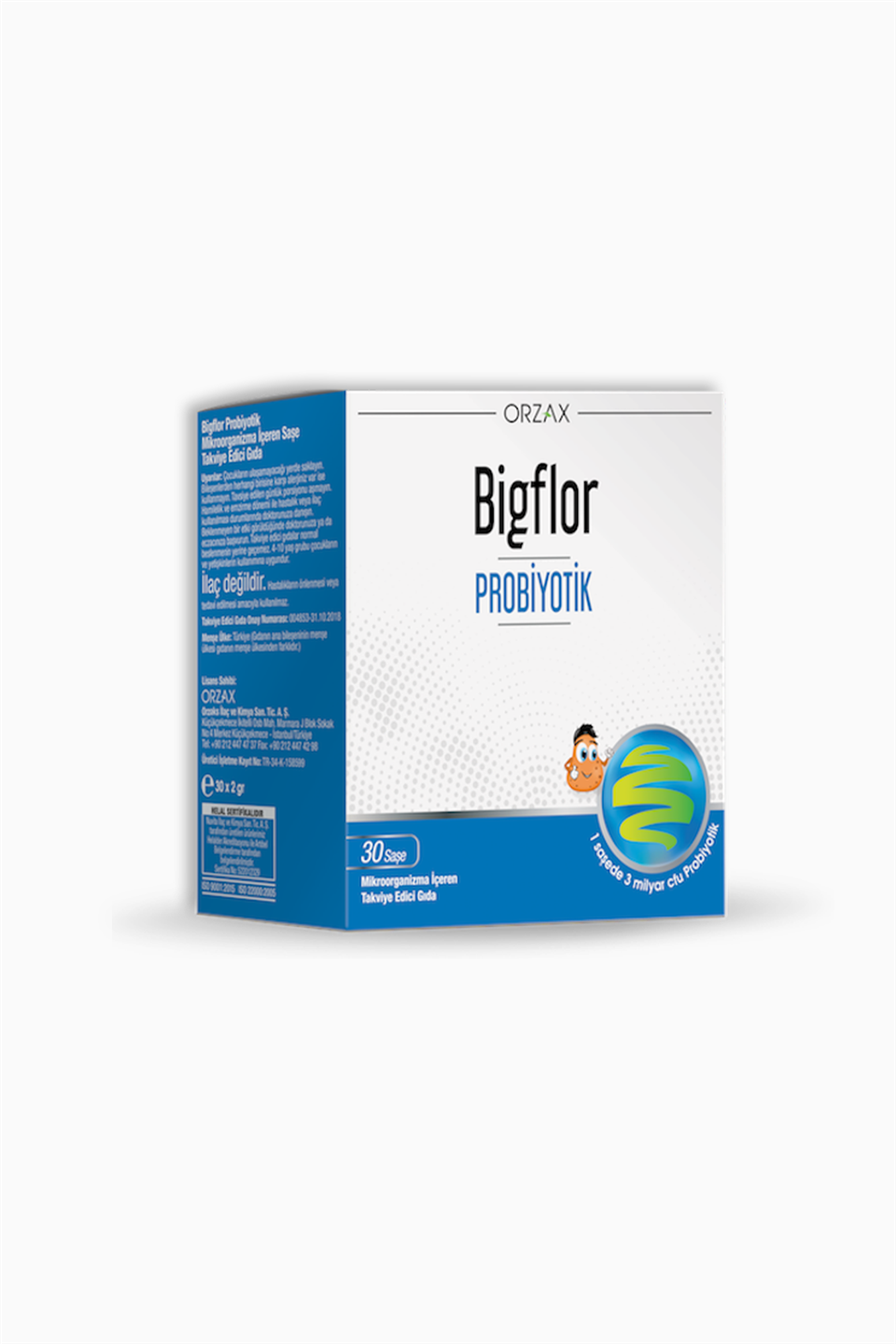 Orzax Bigflor Probiyotik 30 Saşe | Orzax | Orzax Bigflor Probiyotik 30 Saşe