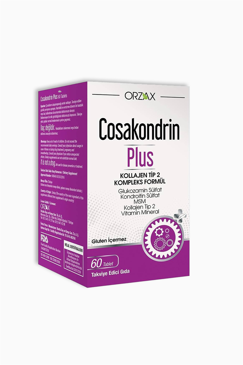 Orzax Ocean Cosakondrin Plus 60 Tablet | Orzax | Orzax Ocean Cosakondrin Plus 60 Tablet