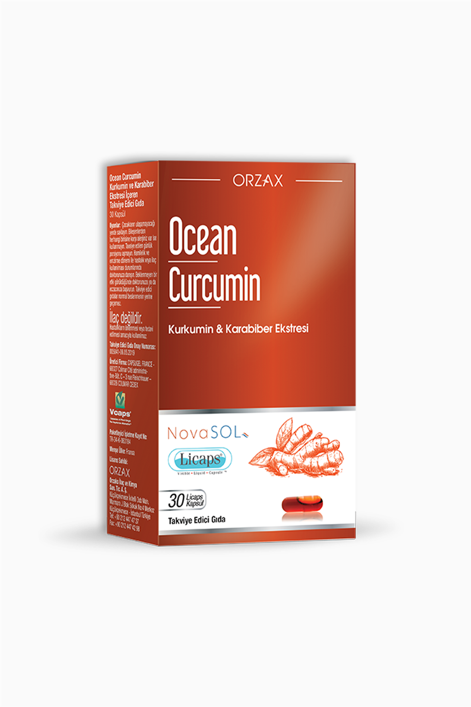 Orzax Ocean Curcumin 30 Kapsül | Orzax | Orzax Ocean Curcumin 30 Kapsül