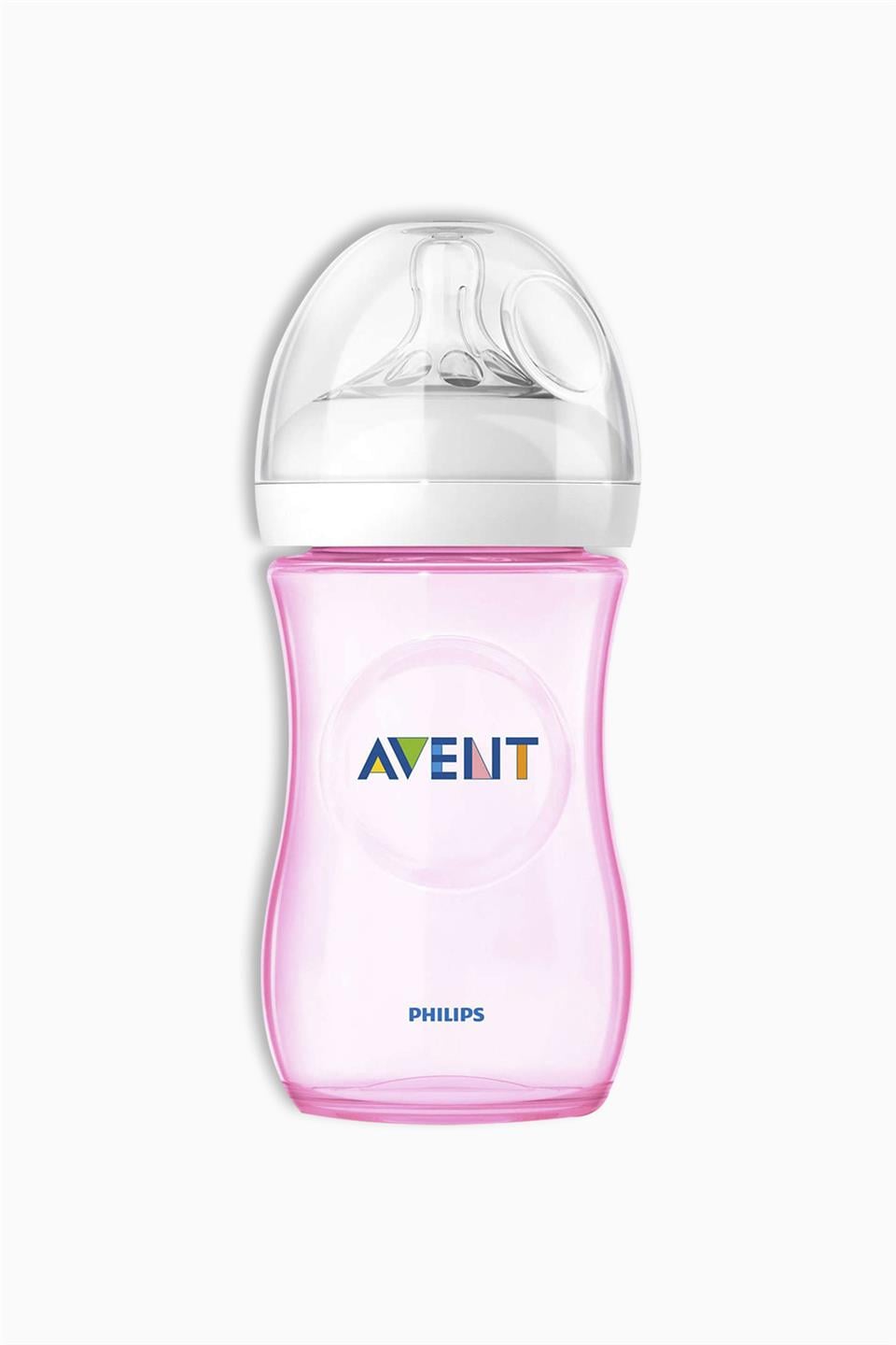 Philips Avent Natural PP Biberon Yavaş Akış 1 Ay+ 260 ml - Pembe | Philips Avent | Philips Avent Natural PP Biberon Yavaş Akış 1 Ay+ 260 ml - Pembe