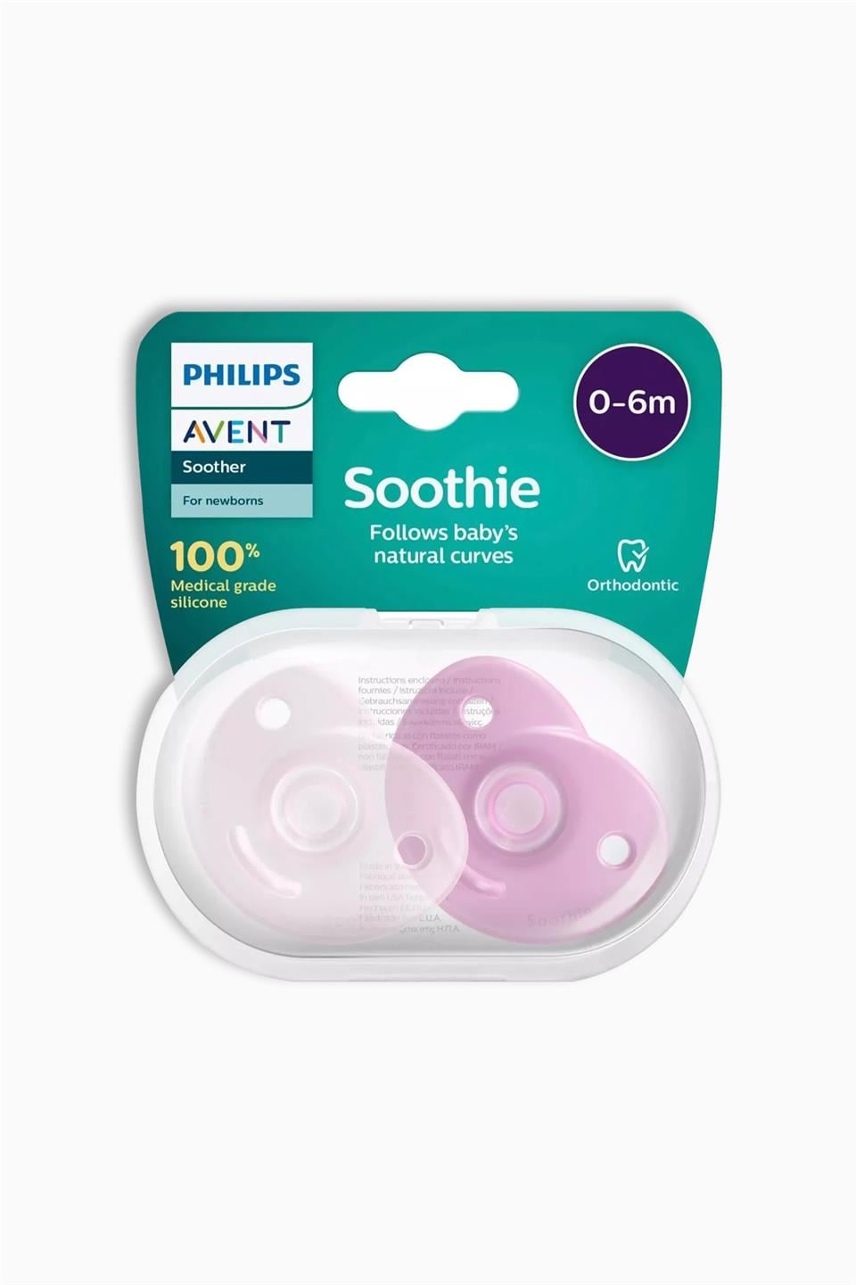 Philips Avent SCF099/22 Soothie 0-6 Kız Yalancı Emzik | Philips Avent | Philips Avent SCF099/22 Soothie 0-6 Kız Yalancı Emzik