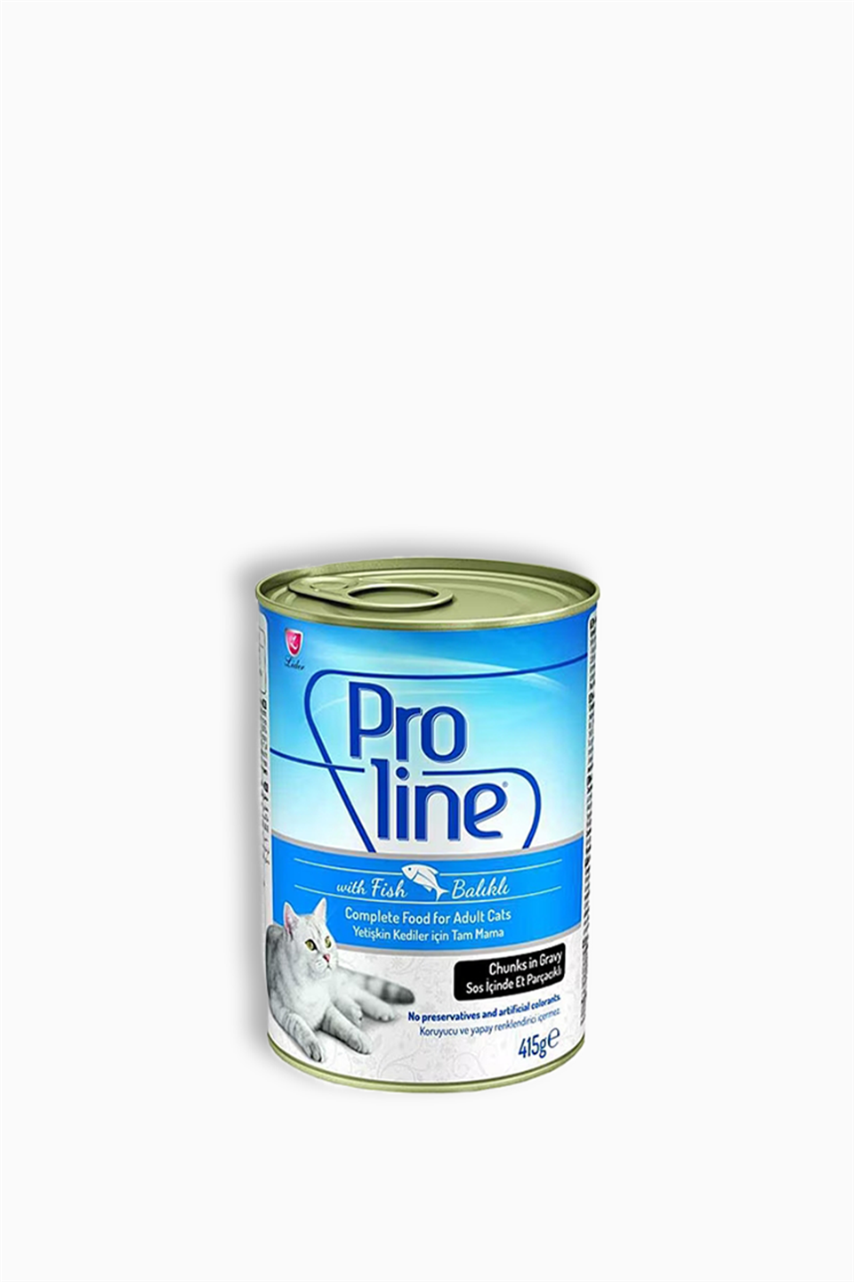 Pro Line Kedi Konserve Balıklı Sos İçinde 415 Gr | Proline | Pro Line Kedi Konserve Balıklı Sos İçinde 415 Gr