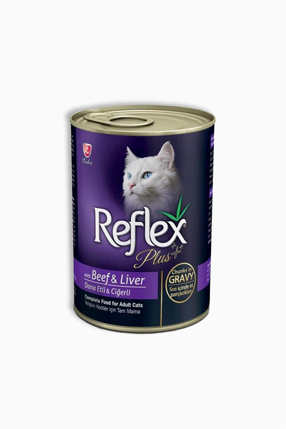 Reflex Kedi Konserve Beef&Liver Chunks In Gravy 400 Gr | Reflex | Reflex Kedi Konserve Beef&Liver Chunks In Gravy 400 Gr