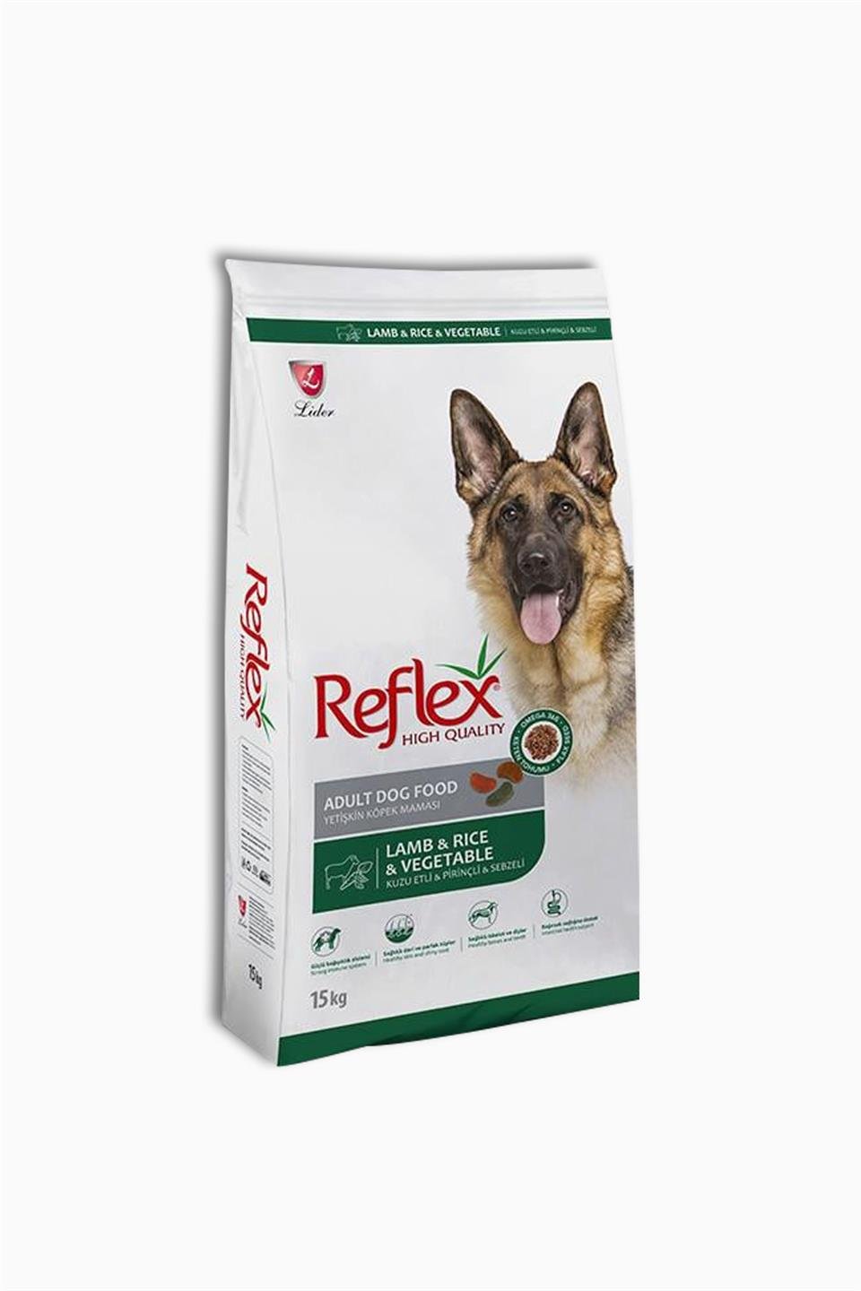 Reflex Kuzu Etli & Pirinçli & Sebzeli Yetişkin Köpek Maması 15 Kg | Reflex | Reflex Kuzu Etli & Pirinçli & Sebzeli Yetişkin Köpek Maması 15 Kg