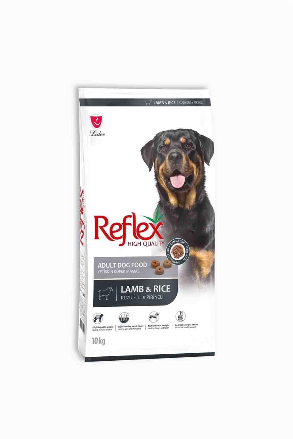 Reflex Kuzu Etli ve Pirinçli Yetişkin Köpek Maması 10kg | Reflex | Reflex Kuzu Etli ve Pirinçli Yetişkin Köpek Maması 10kg